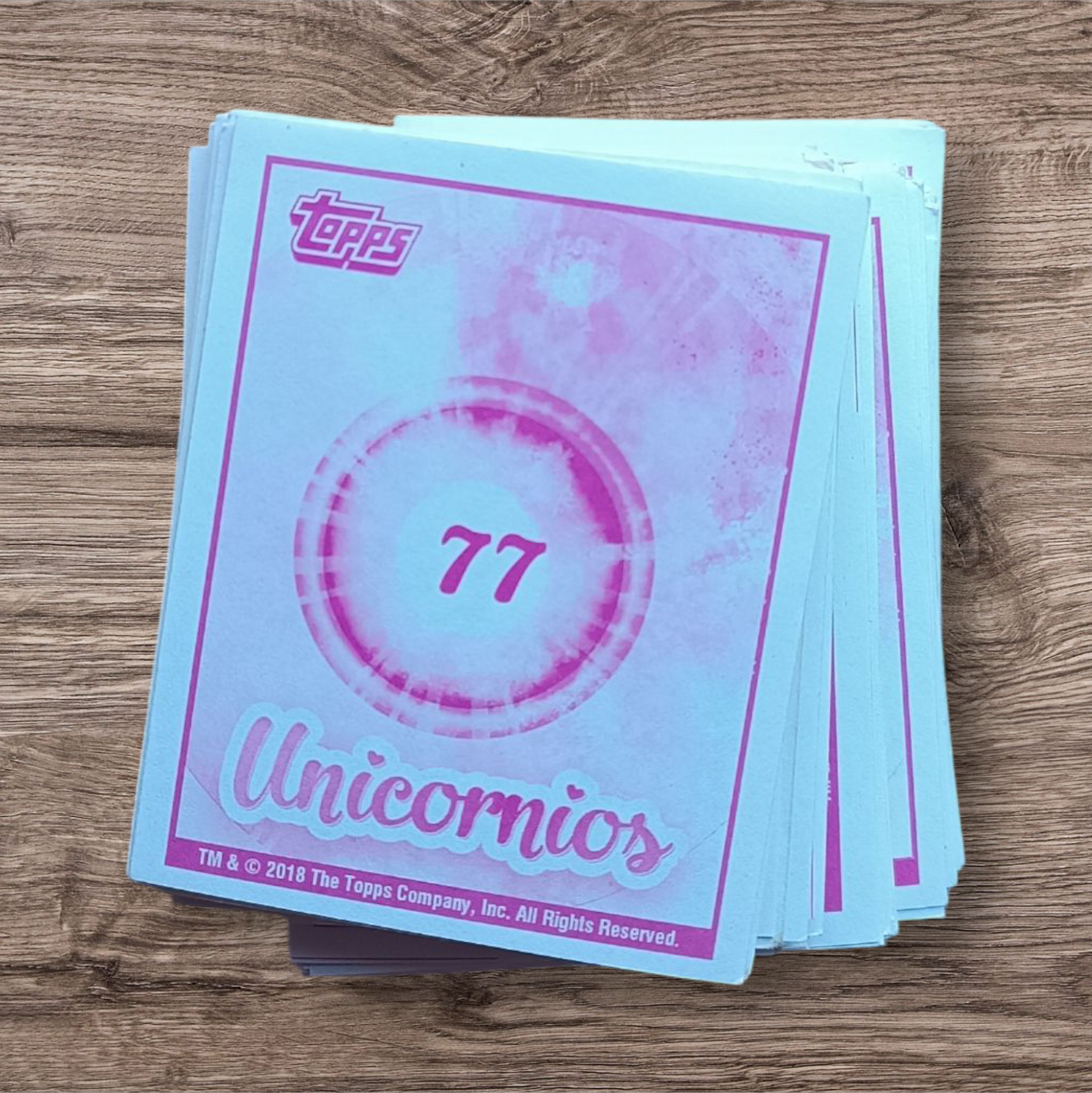 Lote 188 figuritas Unicornios