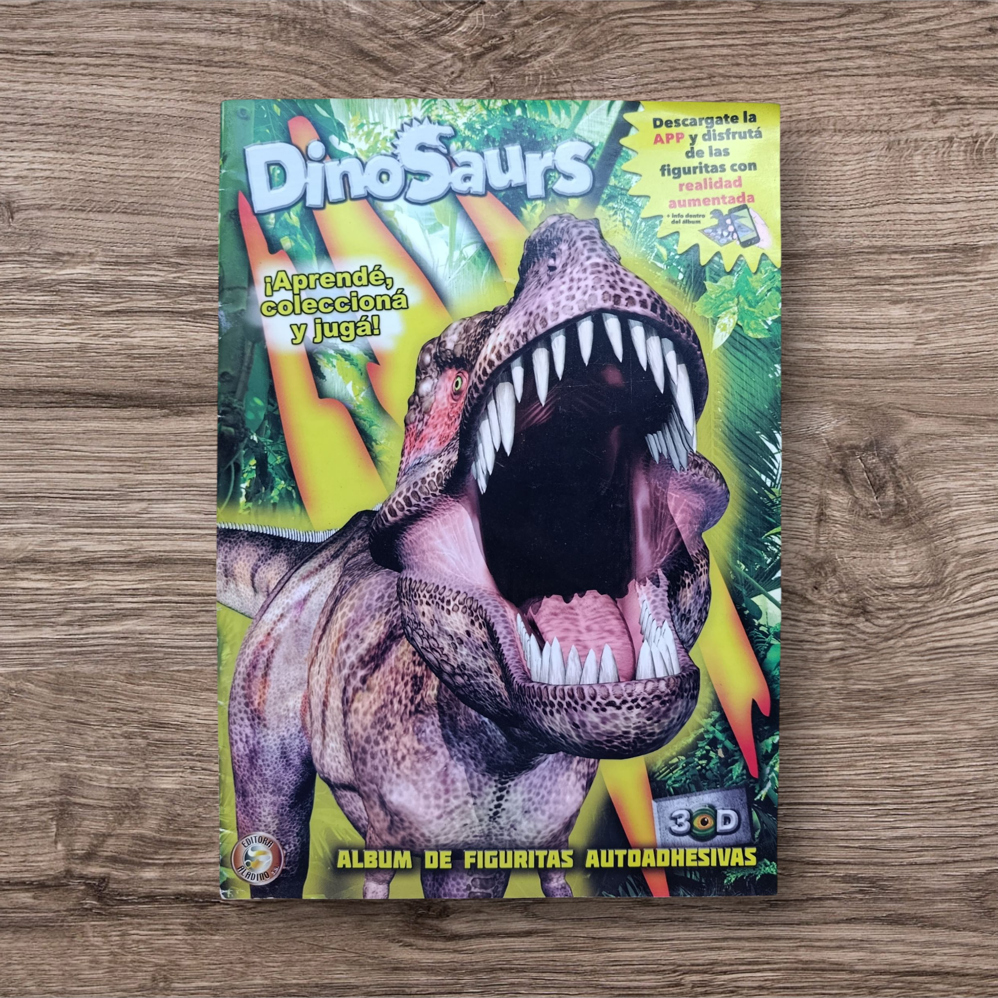 Álbum completo Dinosaurs 3D