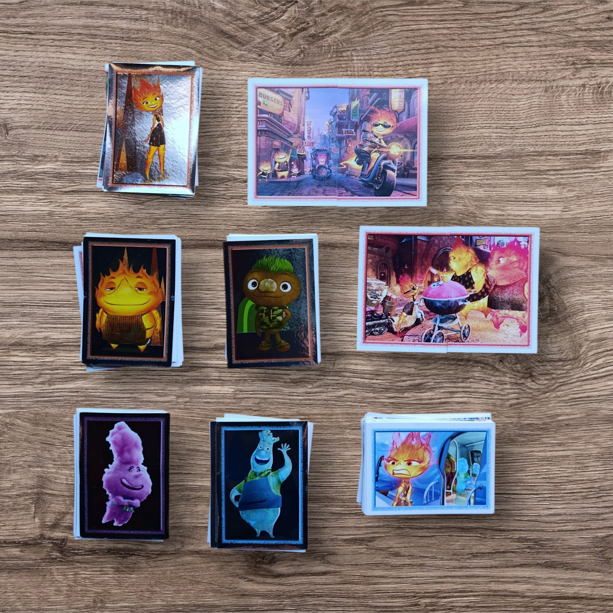 Lote 141 figuritas sin repetir Elementos