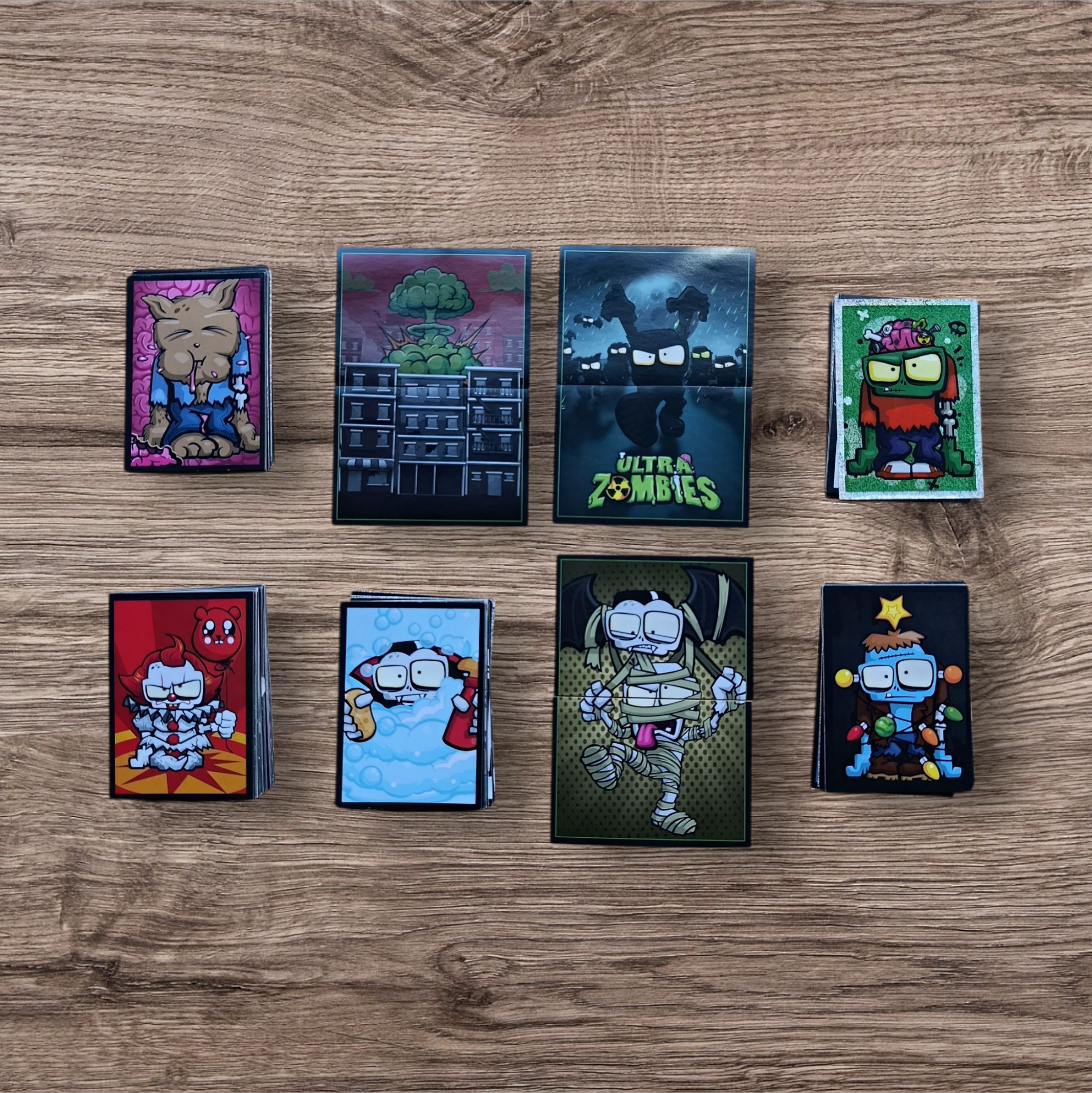 Lote 145 figuritas sin repetir Ultra Zombies