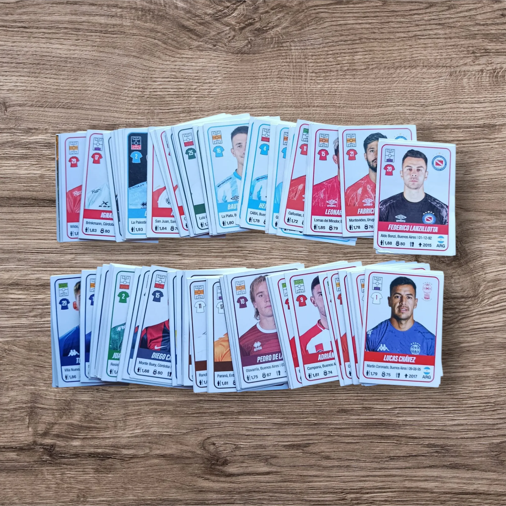 Lote 198 figuritas sin repetir Fútbol Argentino 2023