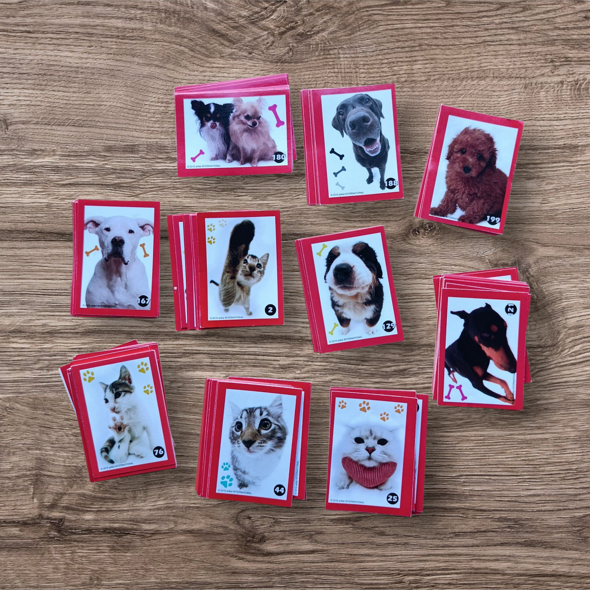 Lote 116 figuritas sin repetir The Dog