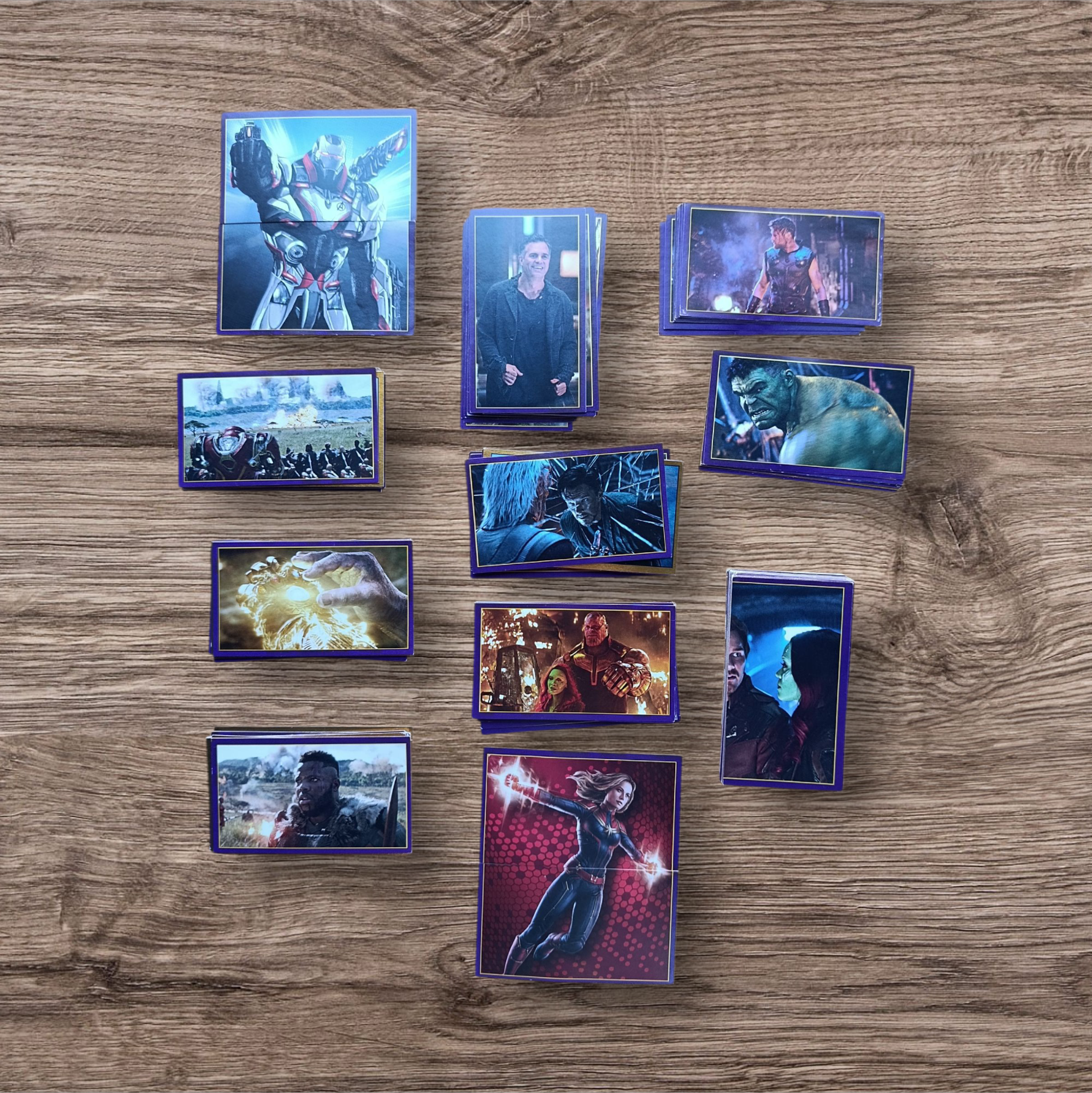 Lote 179 figuritas sin repetir Avengers Endgame