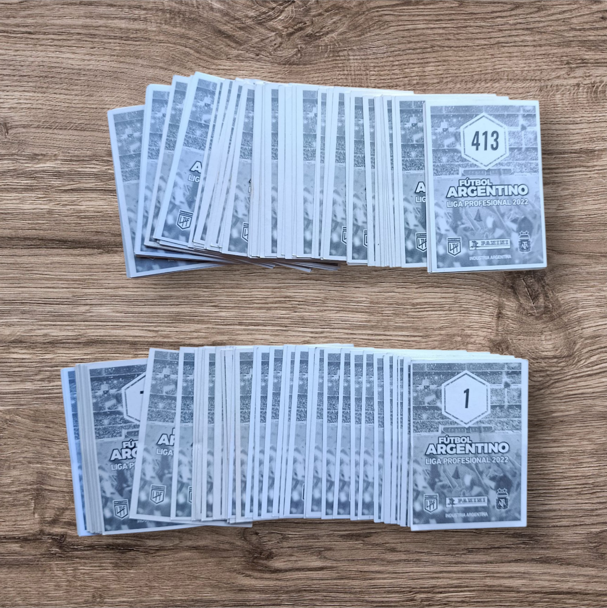 Lote 183 figuritas sin repetir Fútbol Argentino 2022