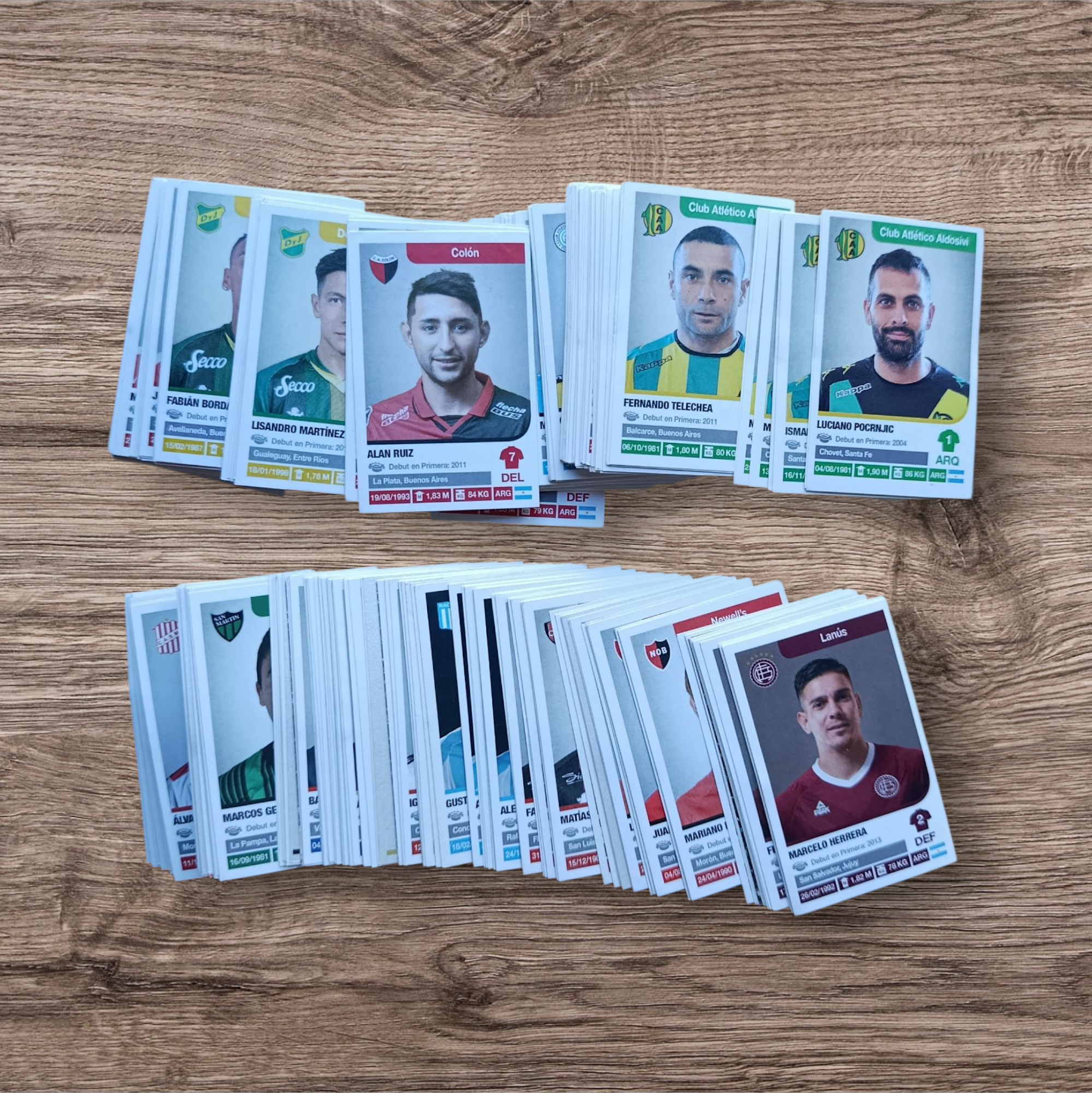 Lote 333 figuritas sin repetir Fútbol Argentino 2018-2019