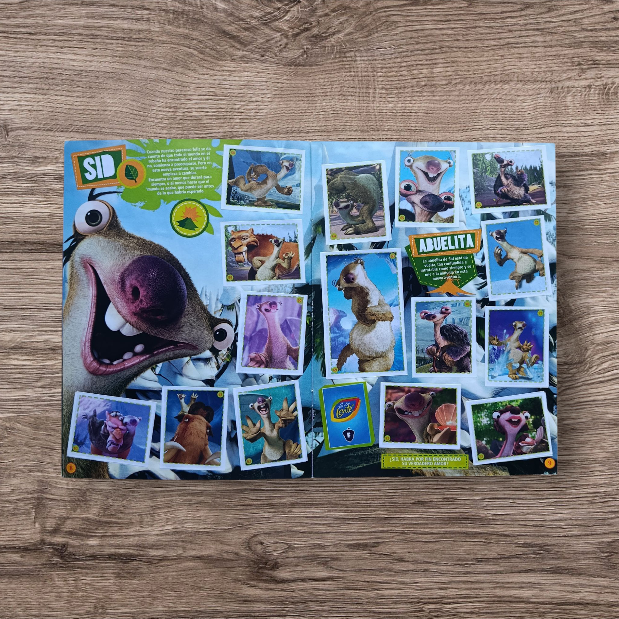 Álbum completo La Era del Hielo Choque de Mundos