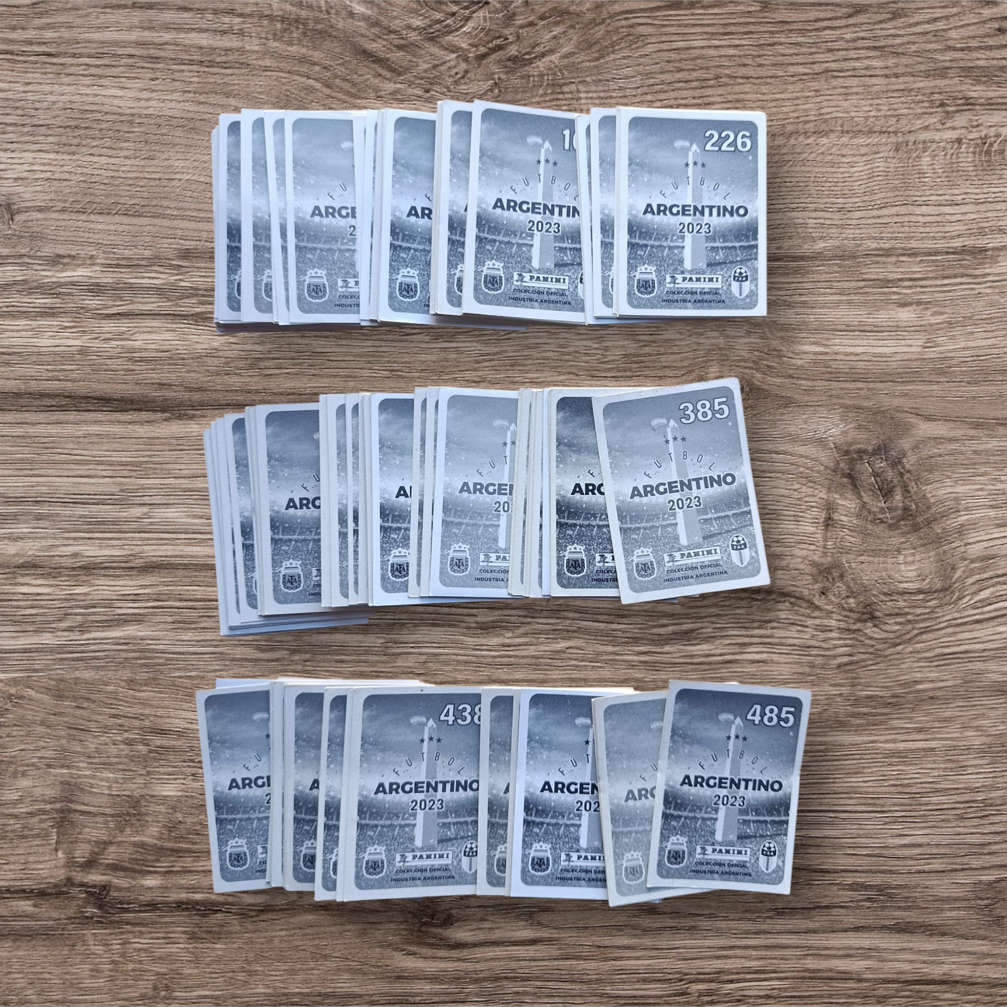 Lote 198 figuritas sin repetir Fútbol Argentino 2023