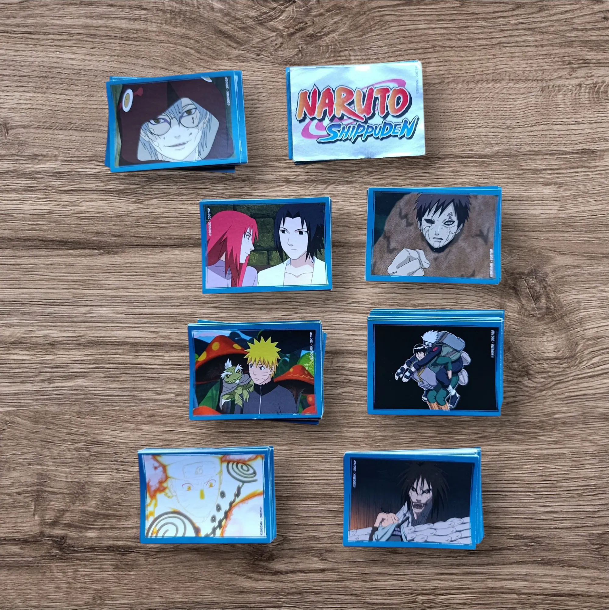 Lote 134 figuritas sin repetir Naruto Shippuden