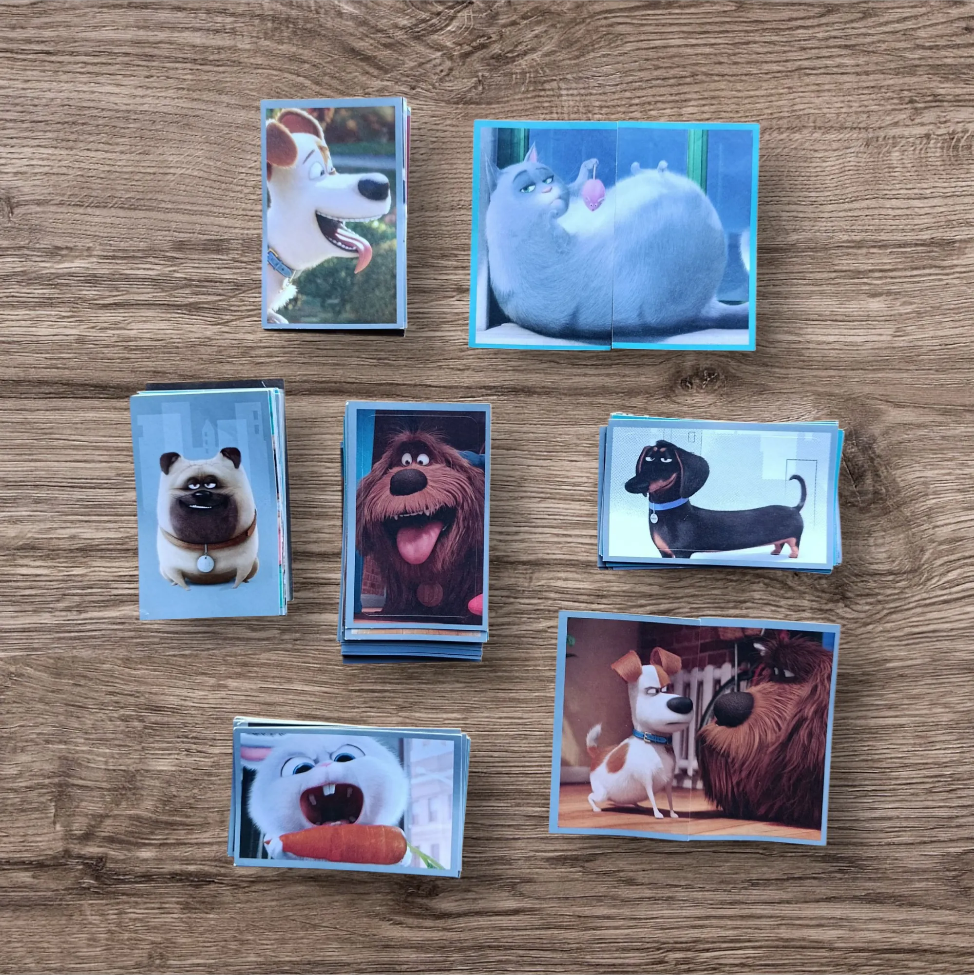 Lote 112 figuritas sin repetir Mascotas