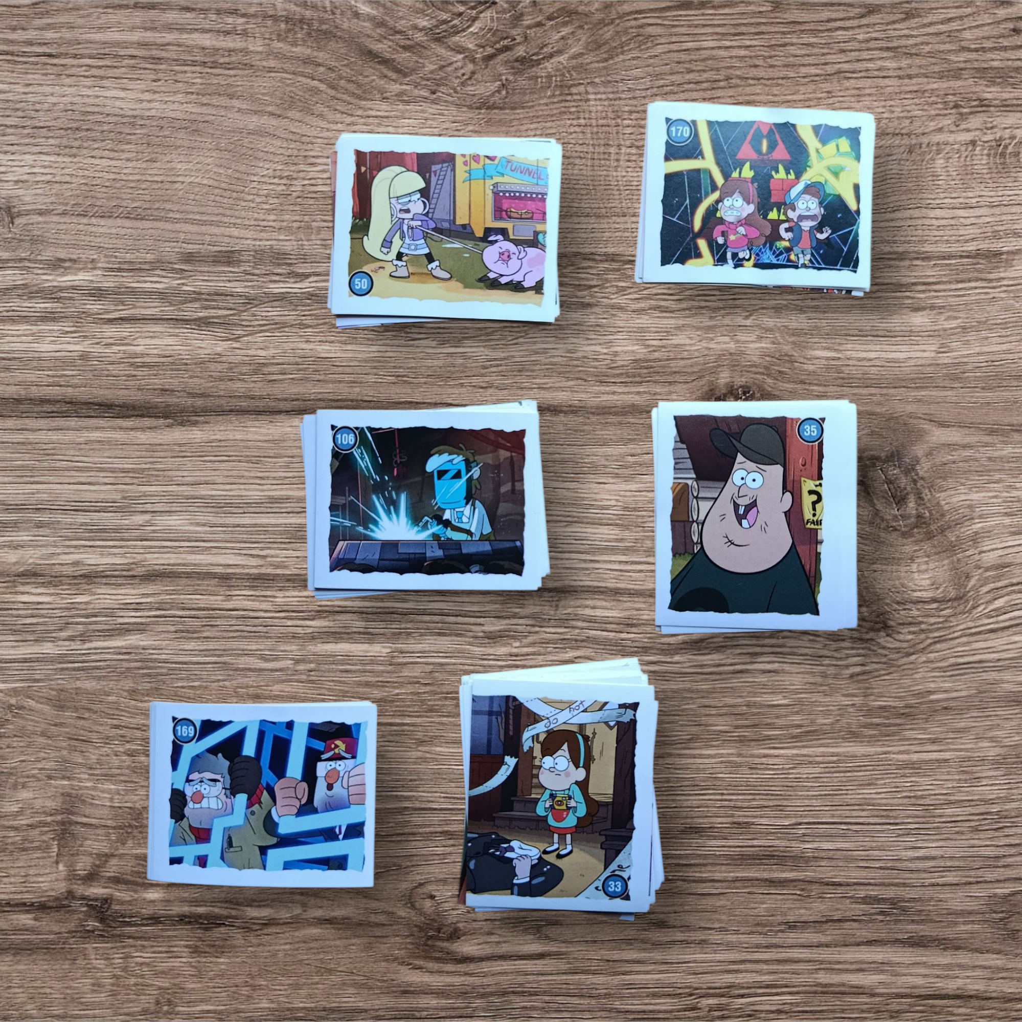 Lote 85 figuritas Gravity Falls