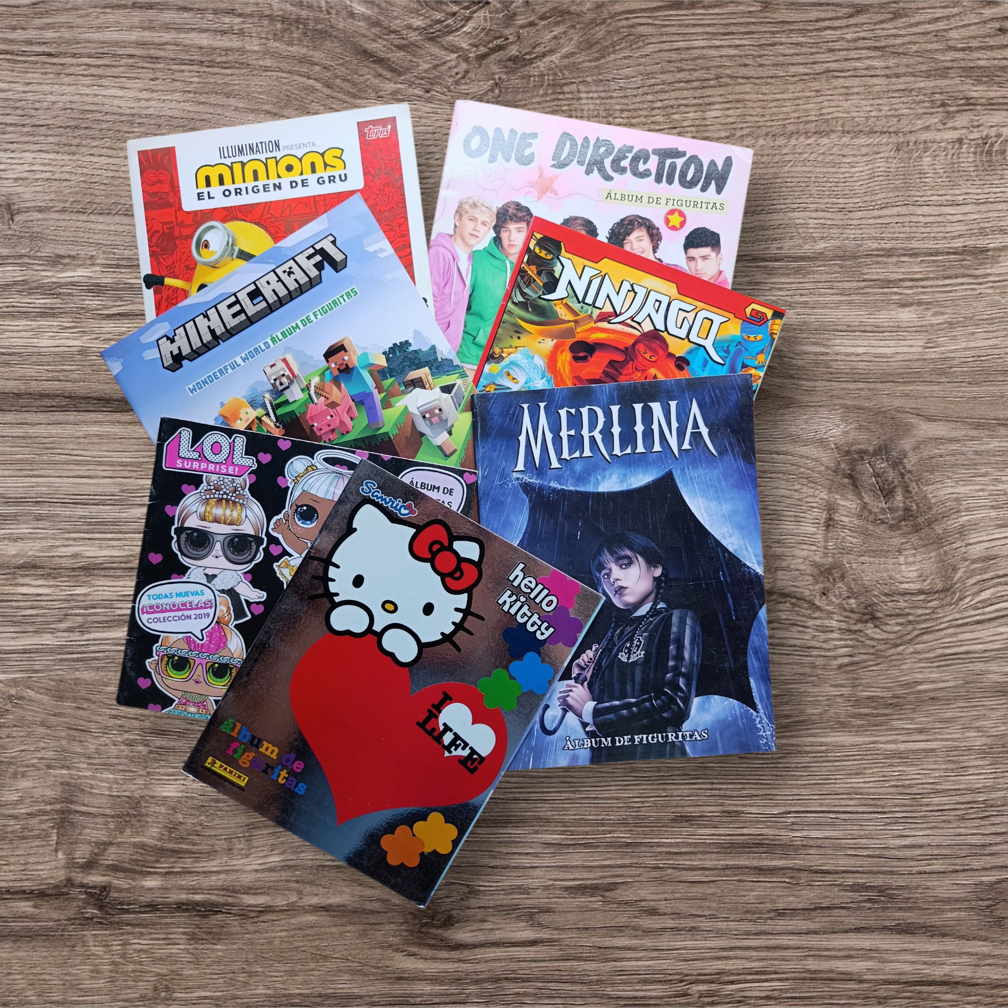 Lote 14 álbumes vacíos