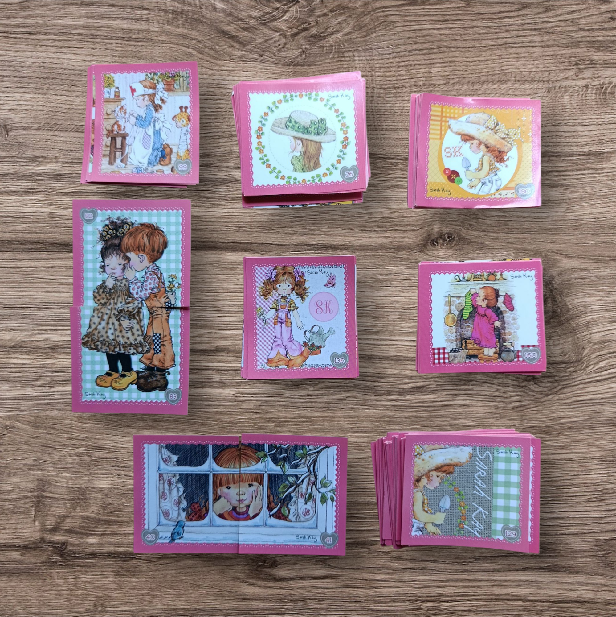 Lote 163 figuritas sin repetir Sarah Kay