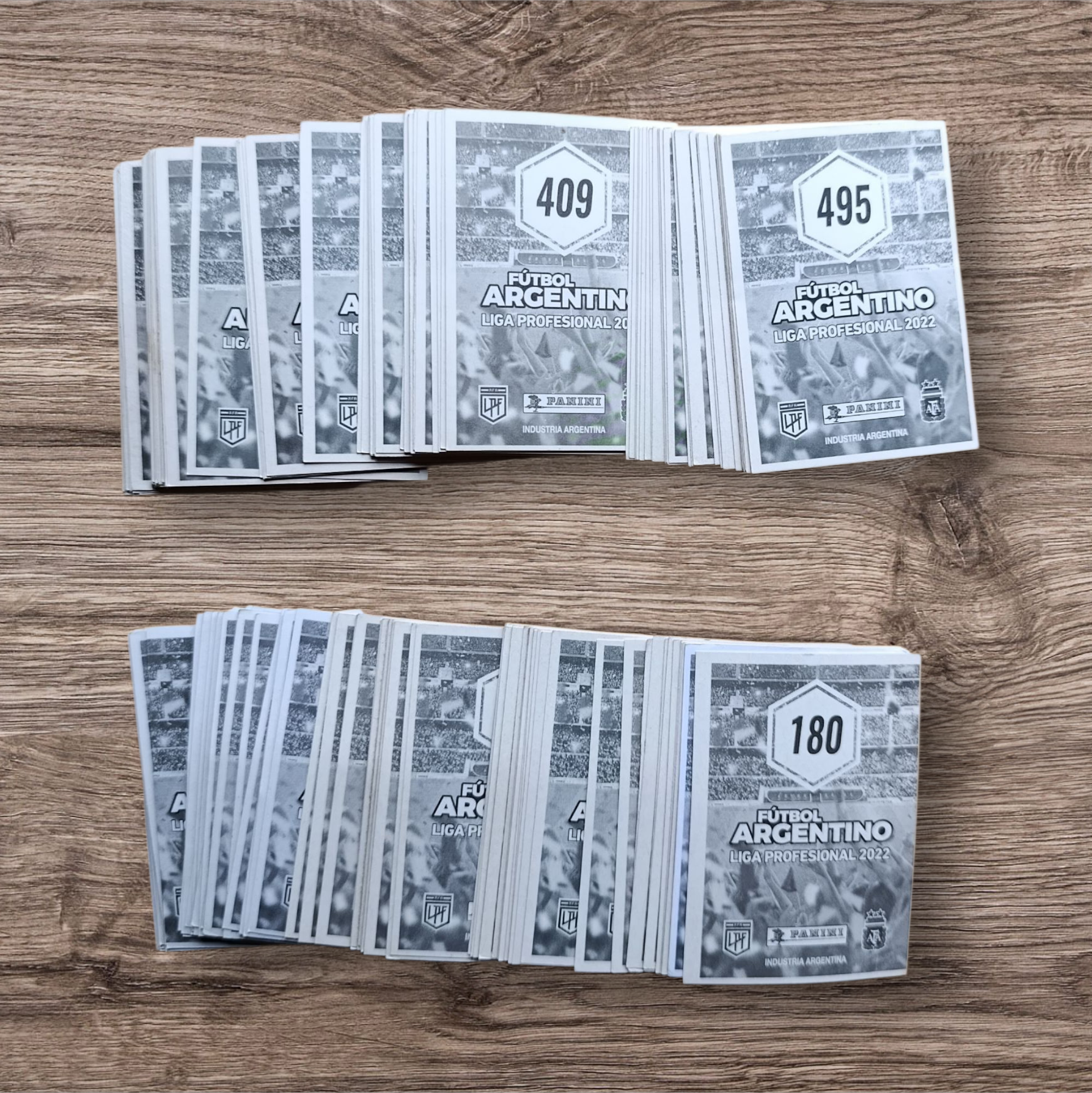 Lote 175 figuritas sin repetir Fútbol Argentino 2022