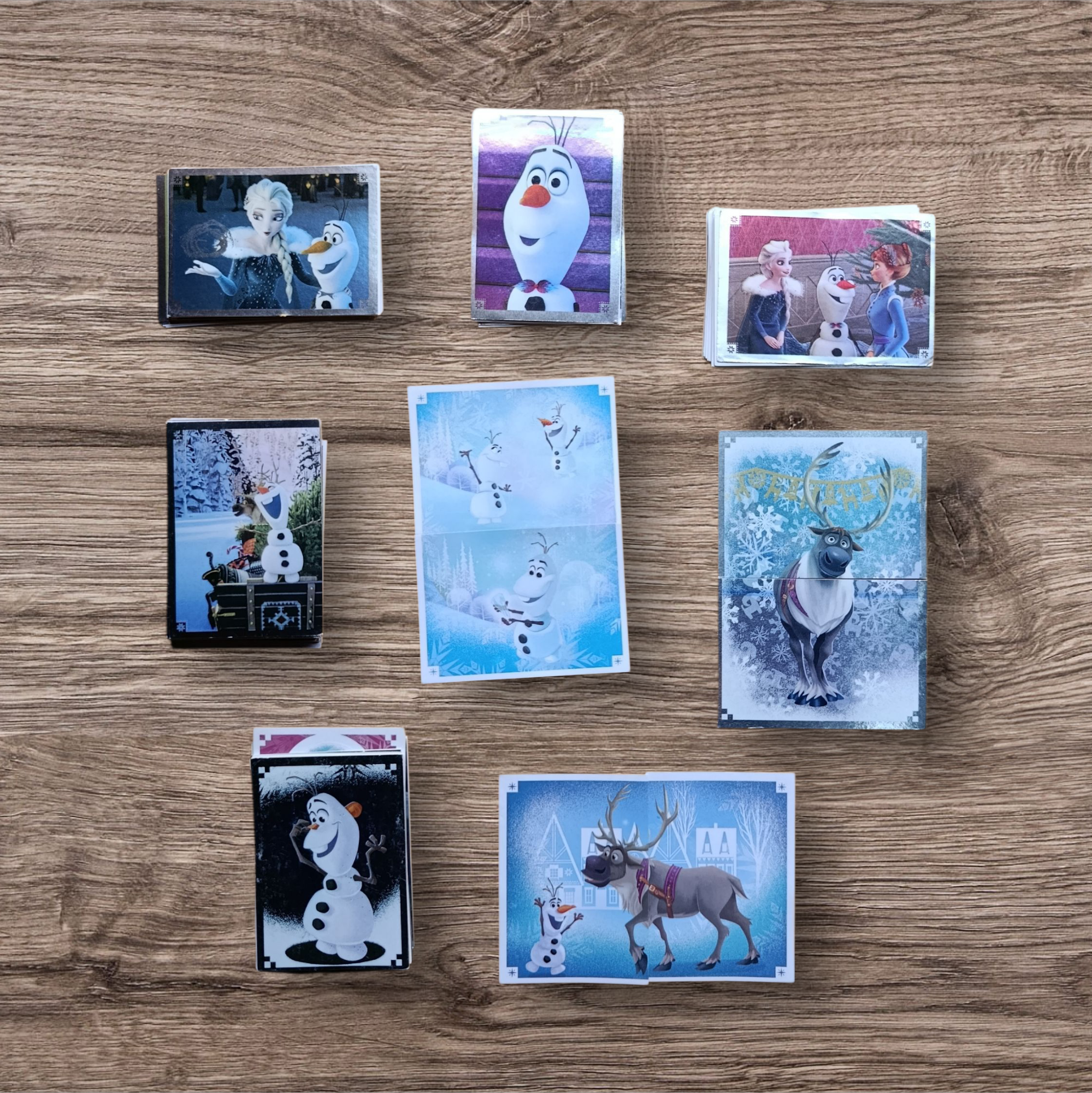 Lote 145 figuritas sin repetir Olaf de Frozen