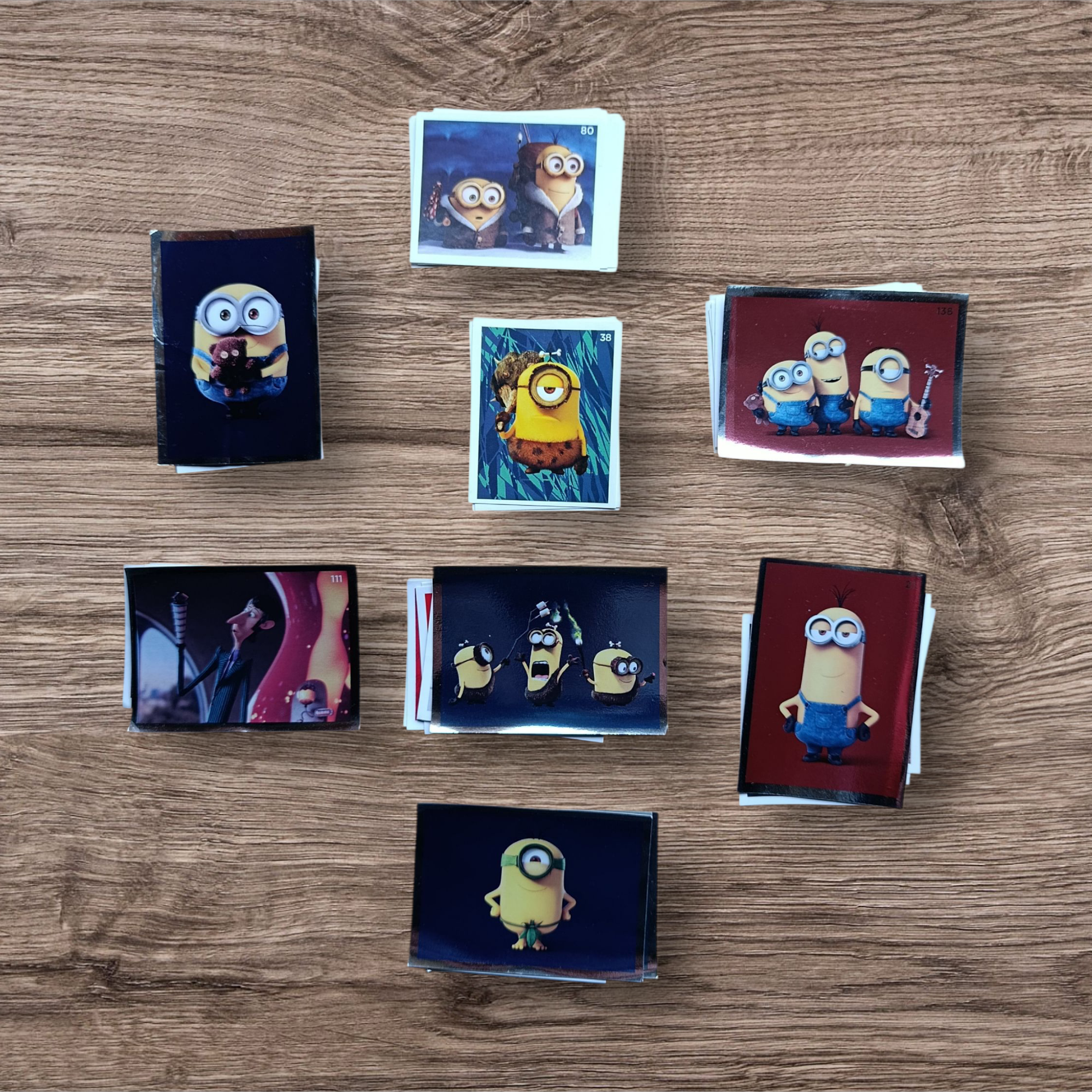 Lote 101 figuritas sin repetir Minions