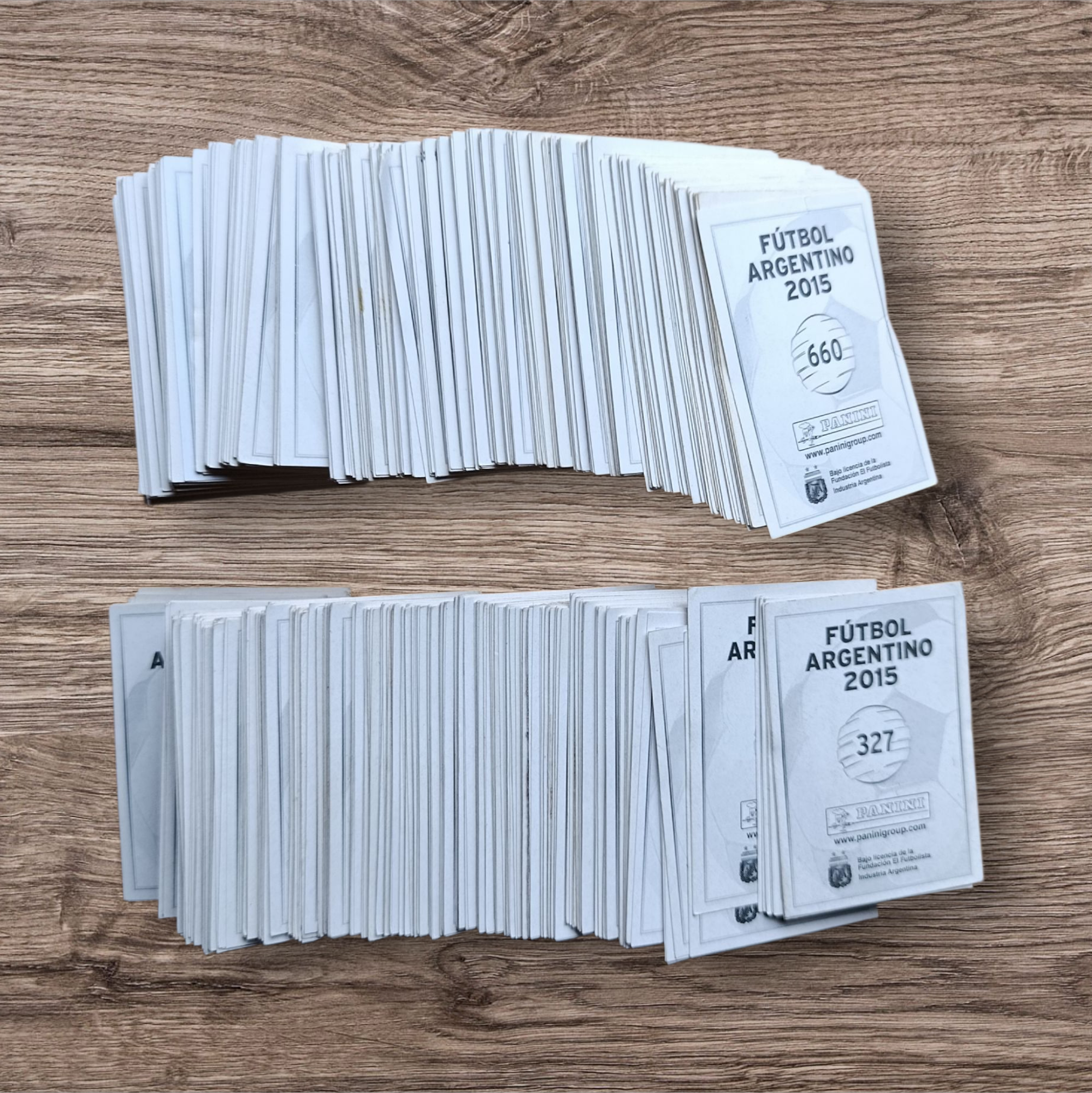 Lote 602 figuritas sin repetir Fútbol Argentino 2015