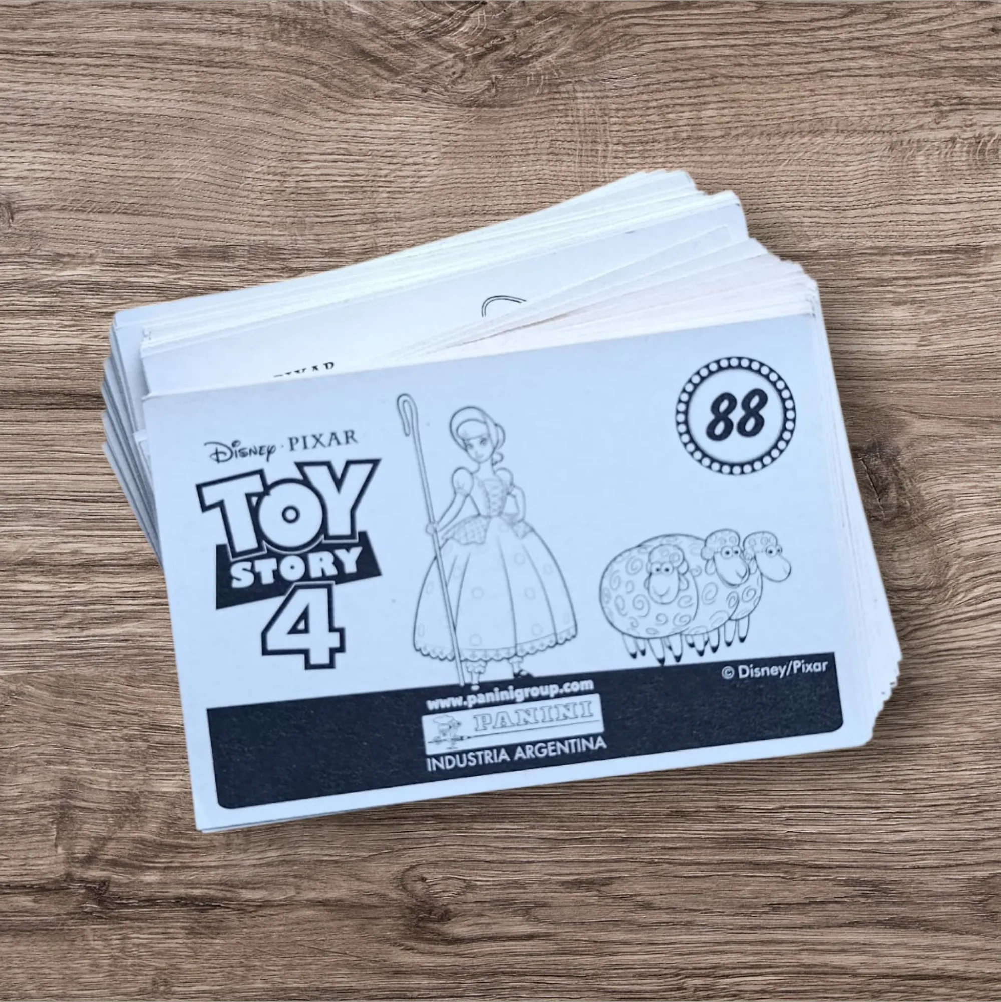 Lote 167 figuritas sin repetir Toy Story 4