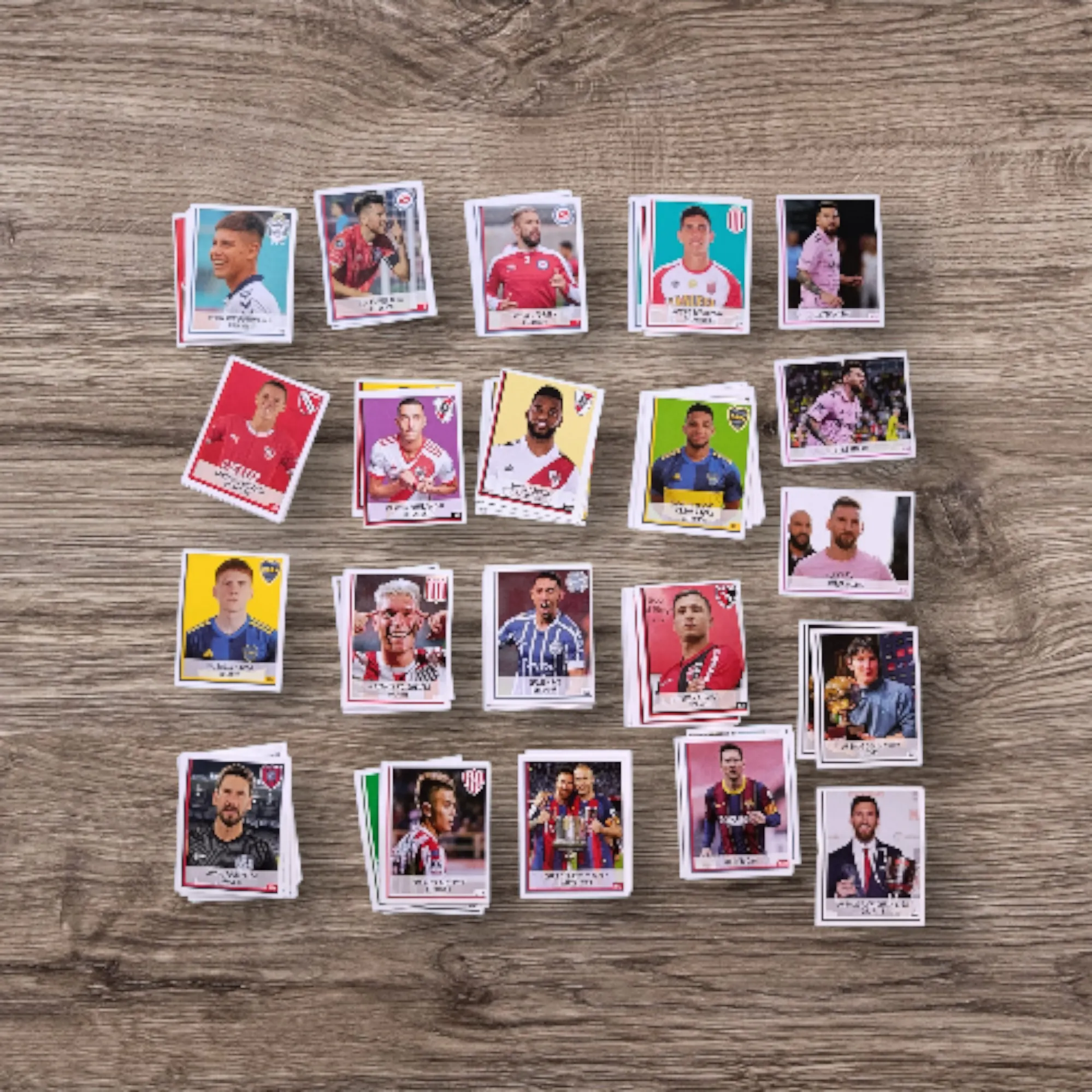 Lote 130 figuritas Fútbol Argentino colección no oficial