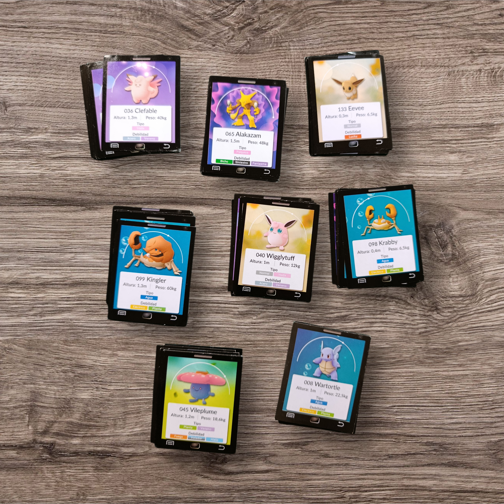 Lote 50 figuritas Pokemon