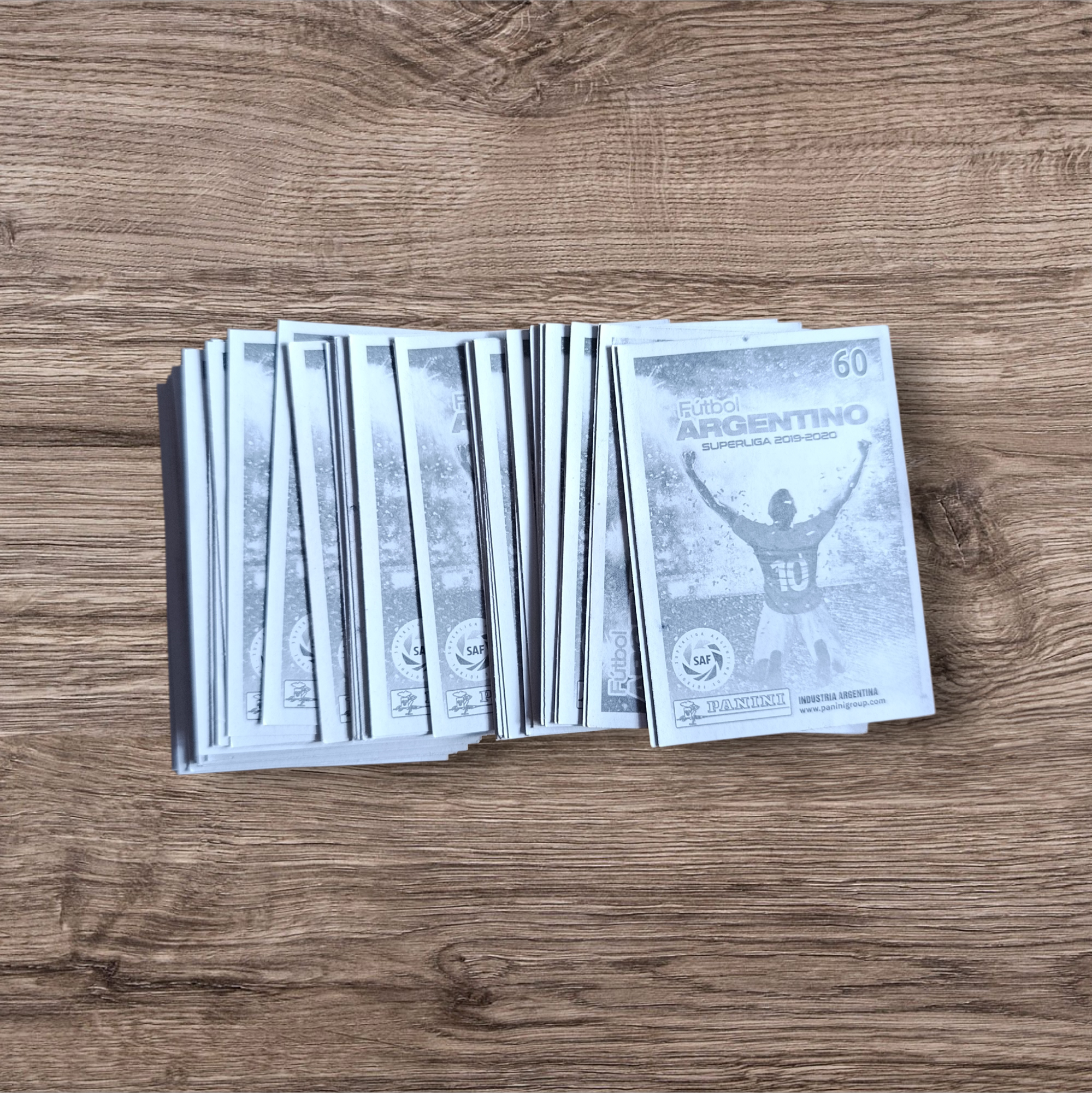 Lote 52 figuritas sin repetir Fútbol Argentino 2019-2020