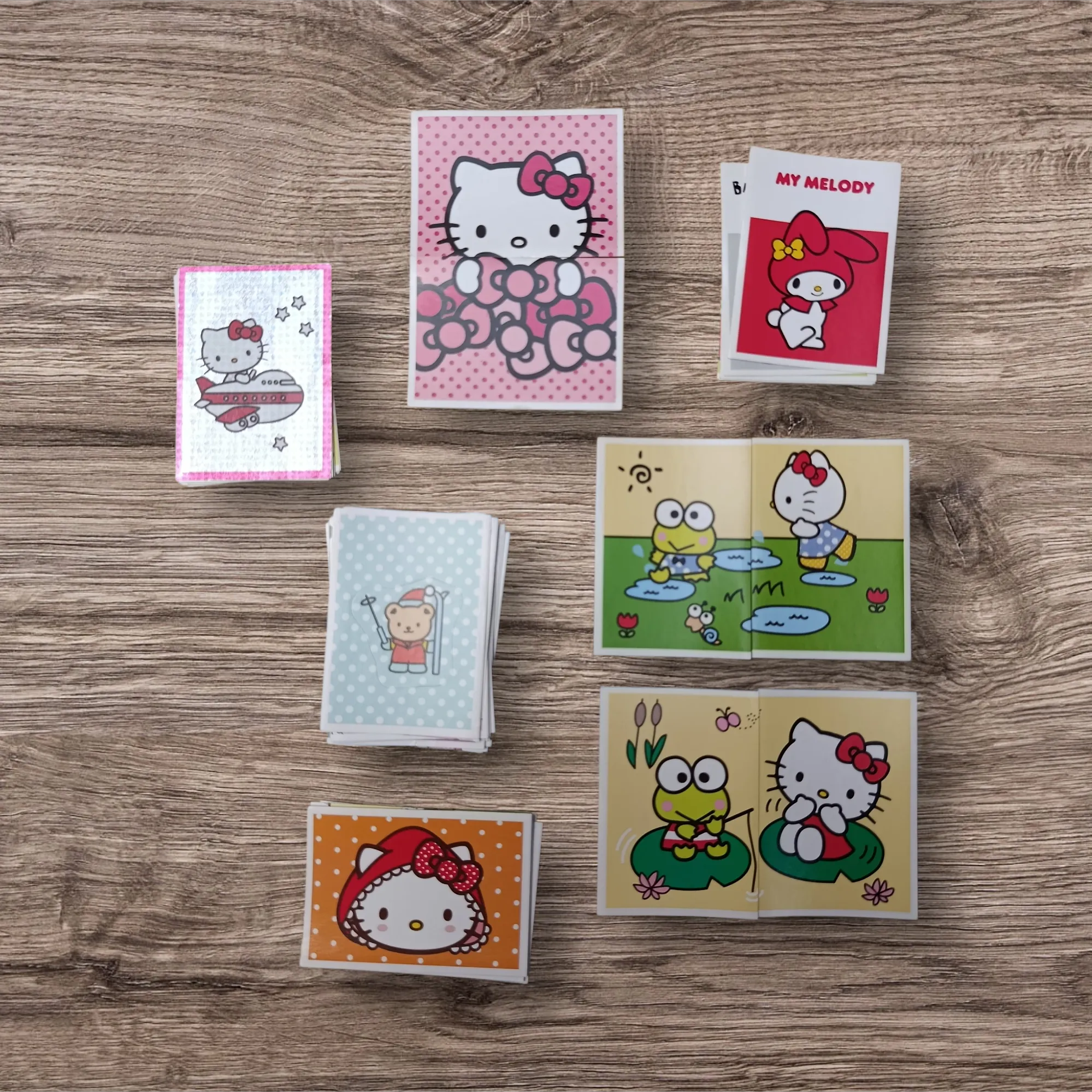Lote 53 figuritas sin repetir Hello Kitty