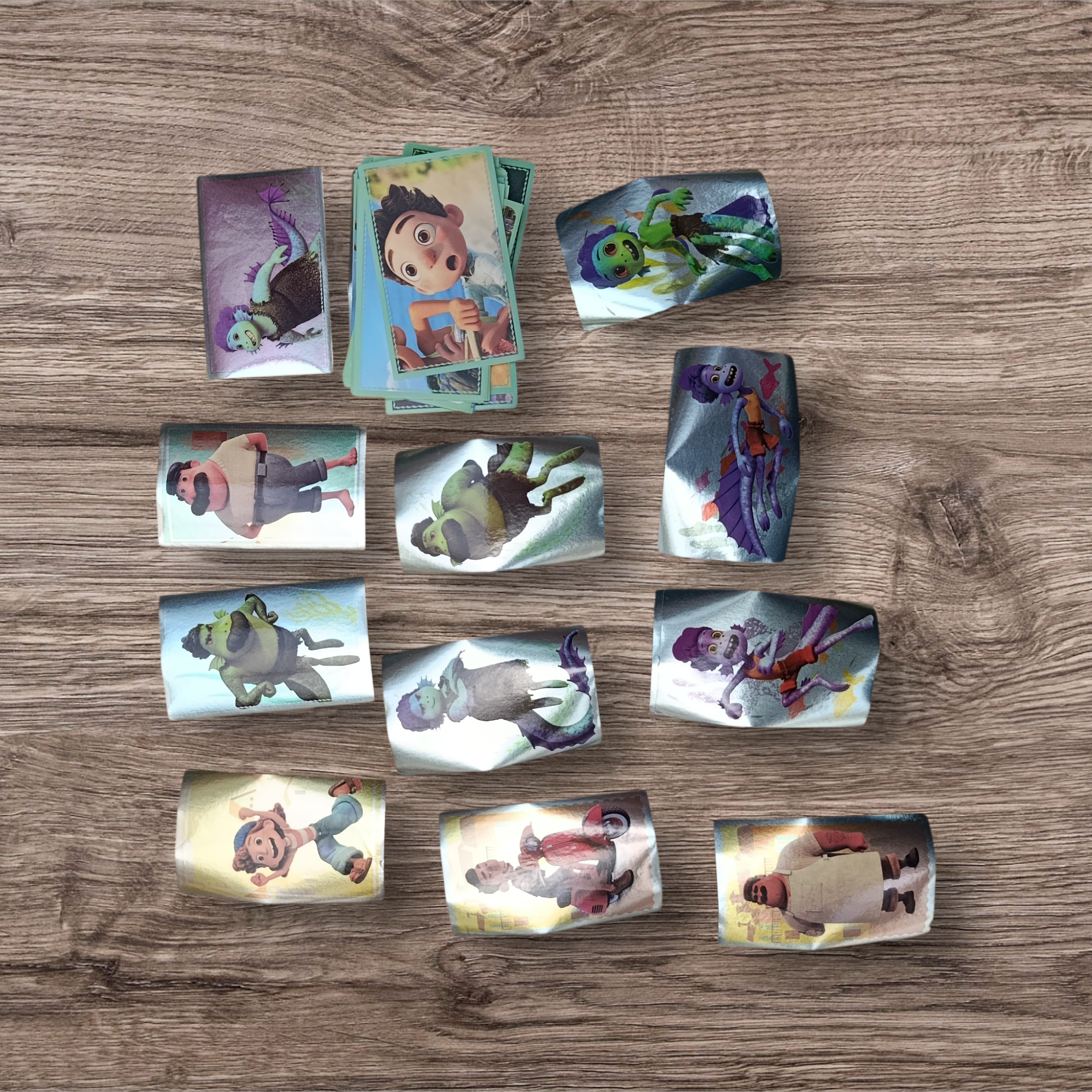 Lote 61 figuritas sin repetir Luca