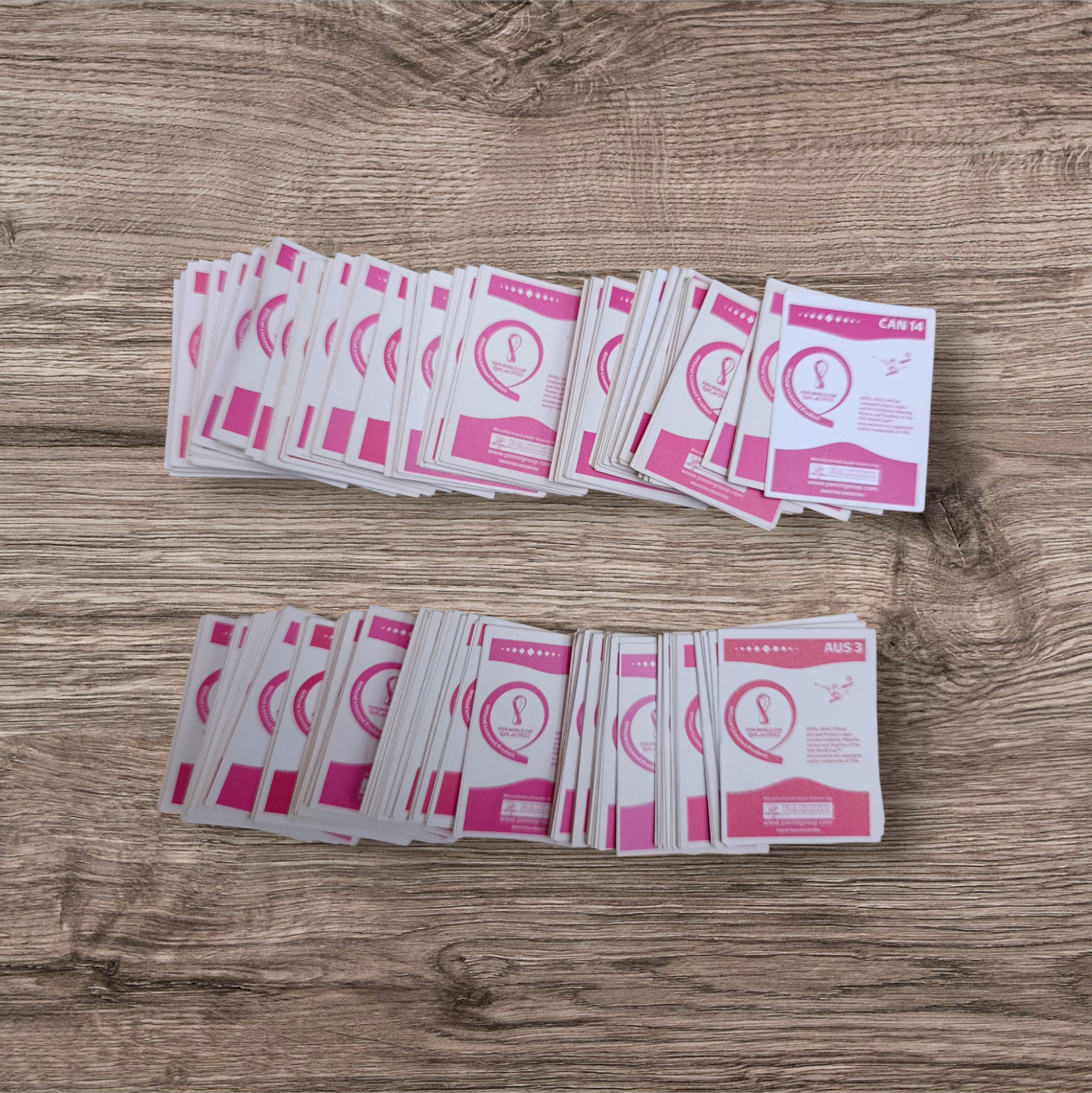 Lote 338 figuritas Mundial Qatar 2022