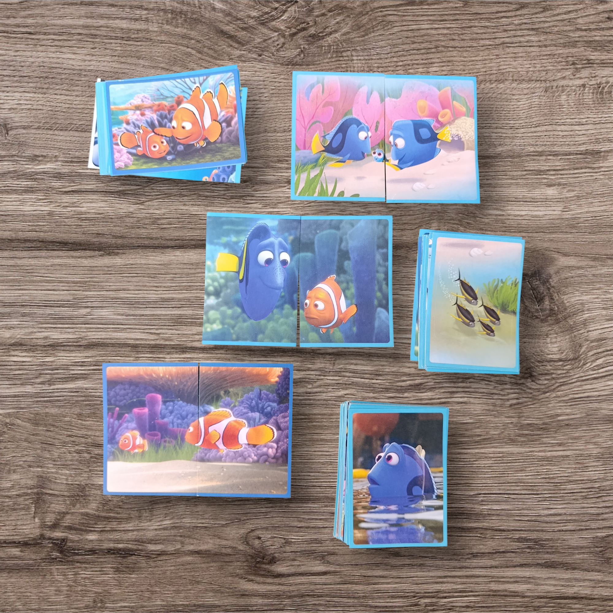 Lote 124 figuritas sin repetir Buscando a Dory