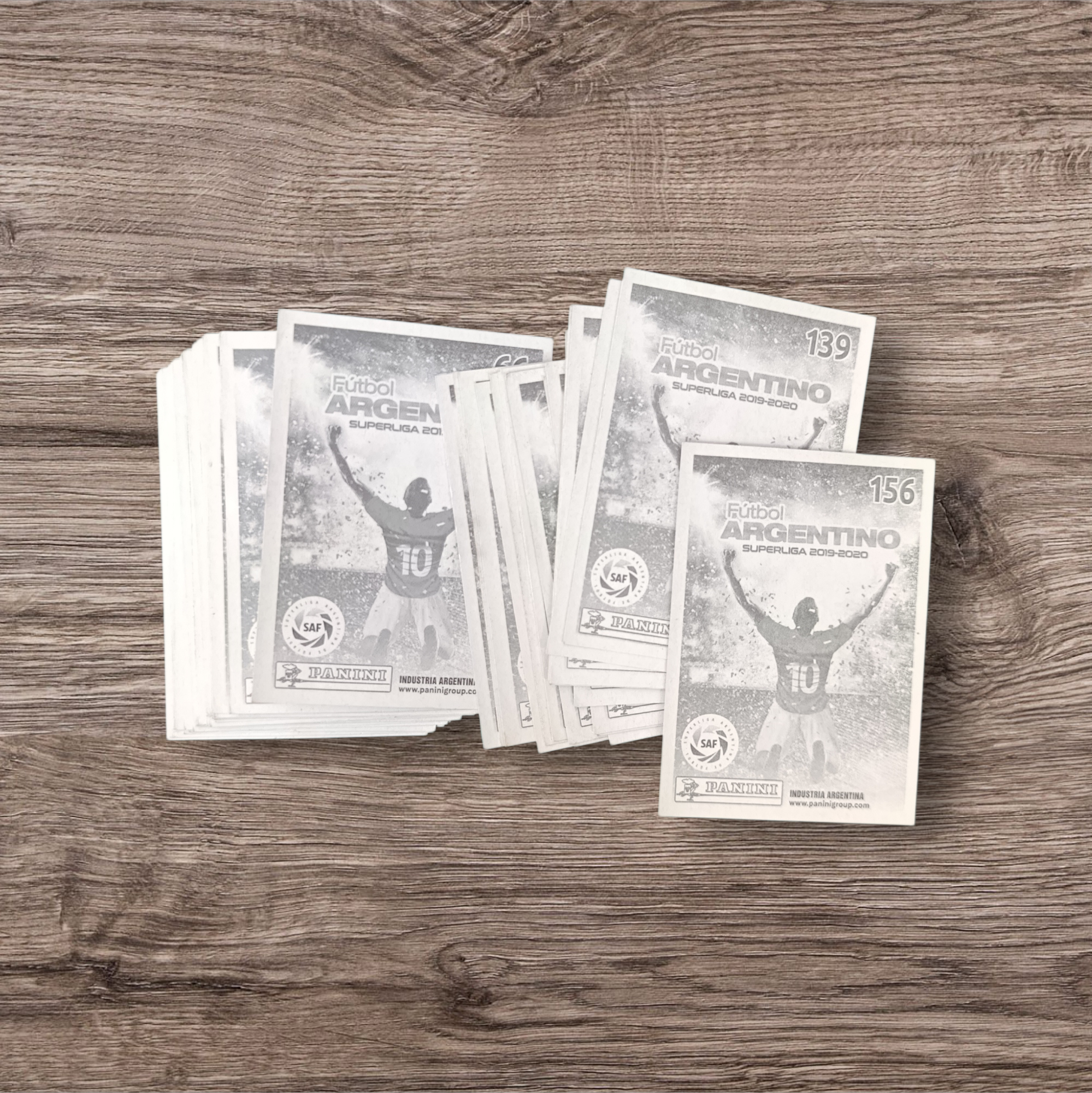 Lote 52 figuritas sin repetir Fútbol Argentino 2019-2020