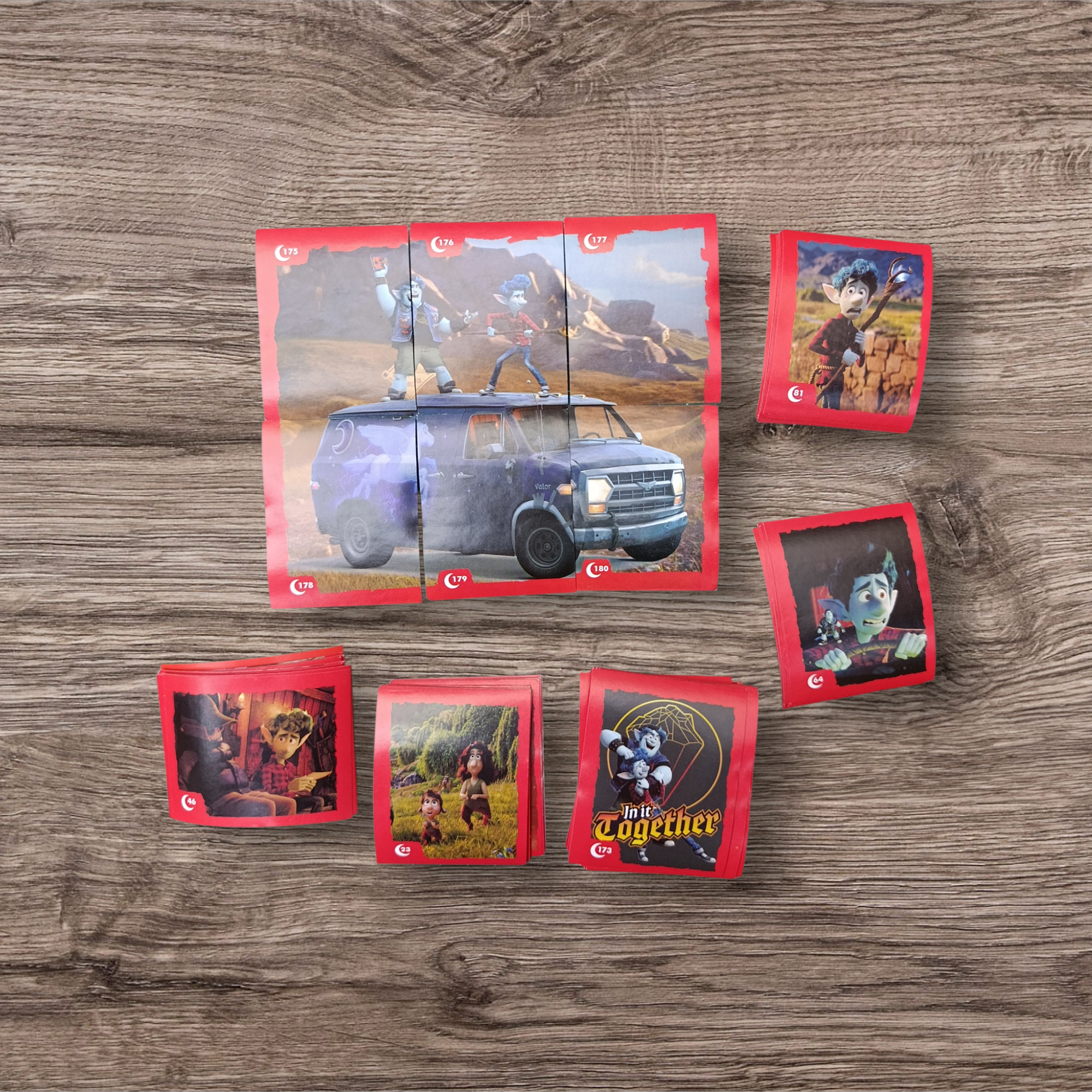 Lote 162 figuritas sin repetir Unidos