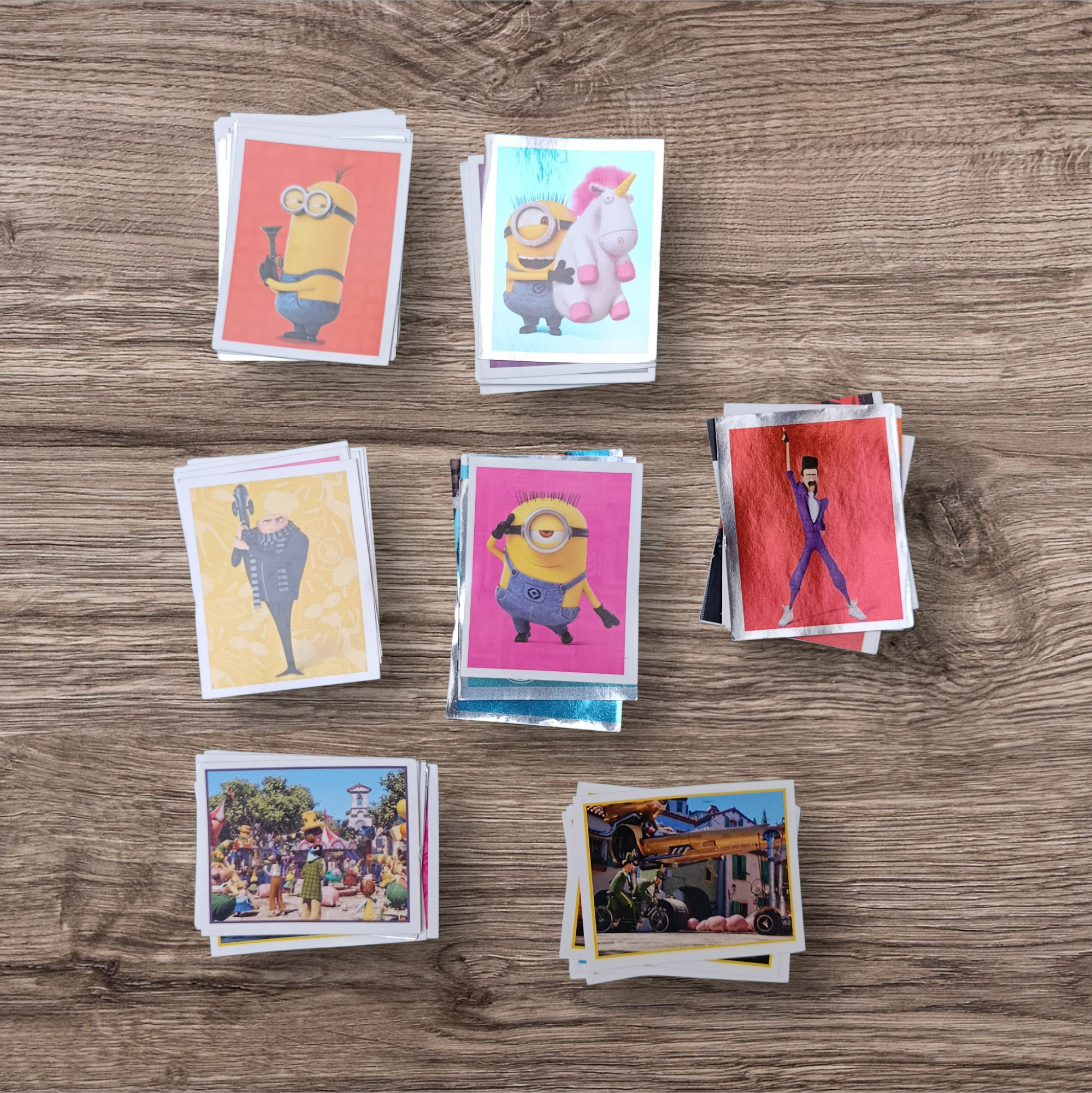 Lote 70 figuritas sin repetir Mi Villano Favorito 3