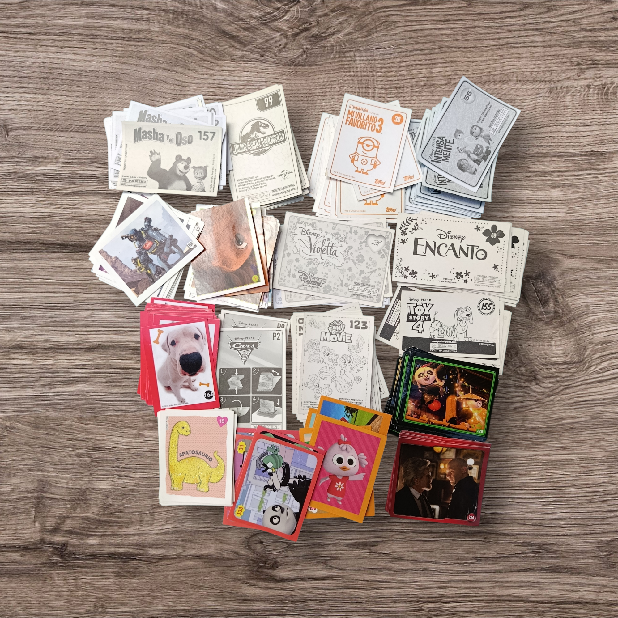 Lote 502 figuritas colecciones varias