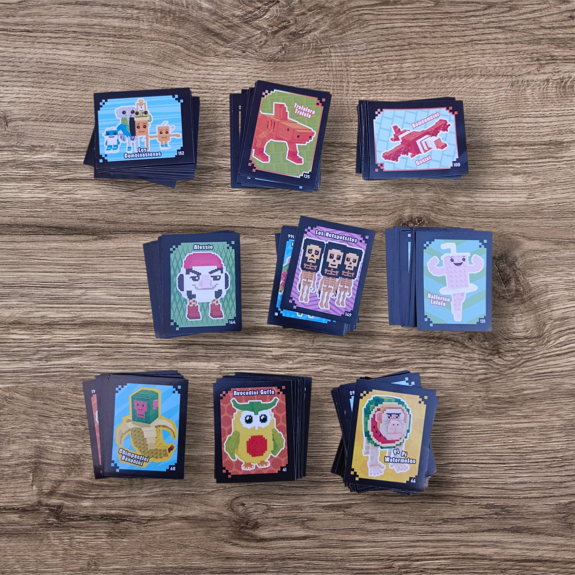 Lote 99 figuritas sin repetir Brawl Stars