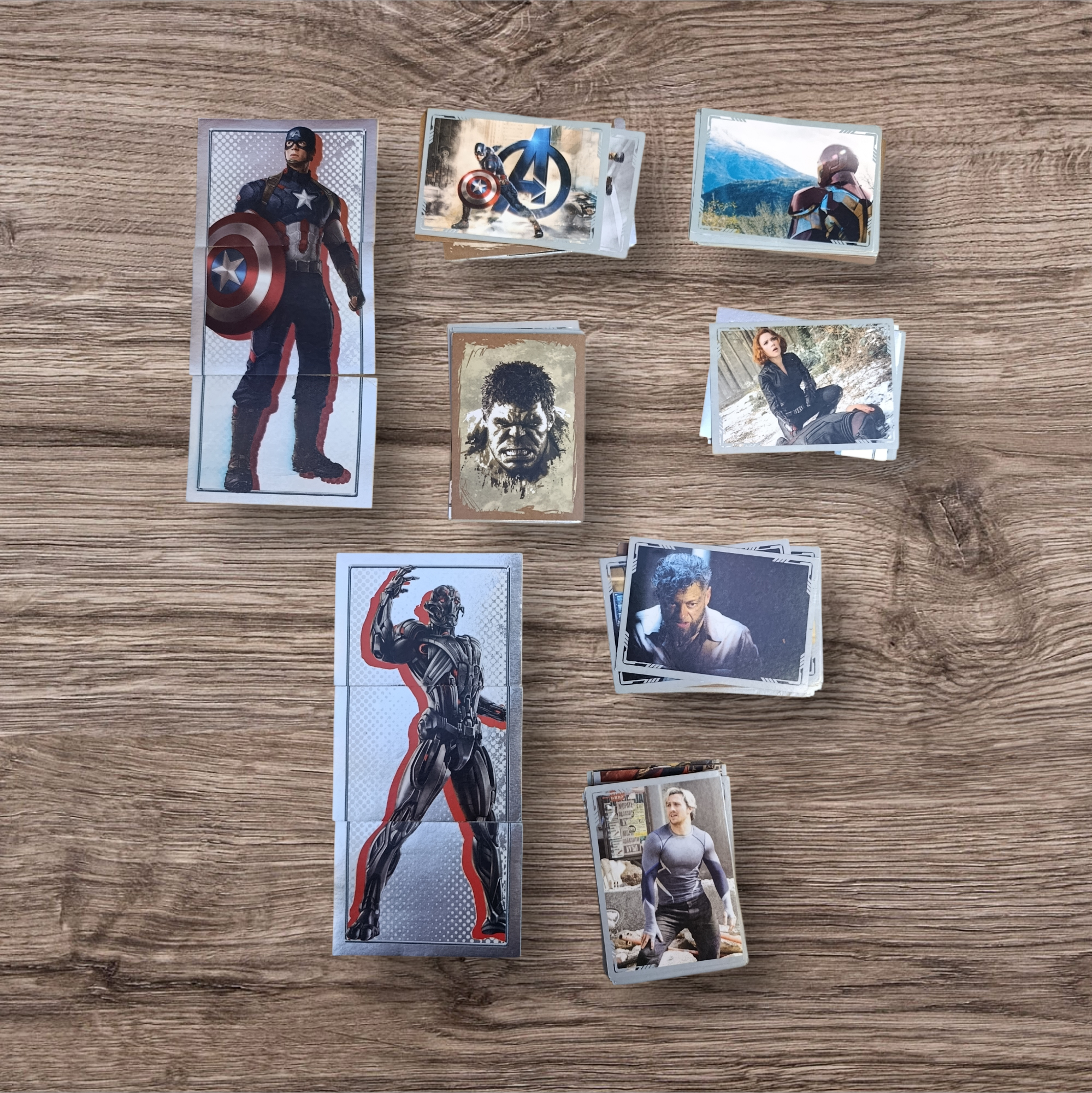 Lote 111 figuritas sin repetir Avengers Era de Ultron