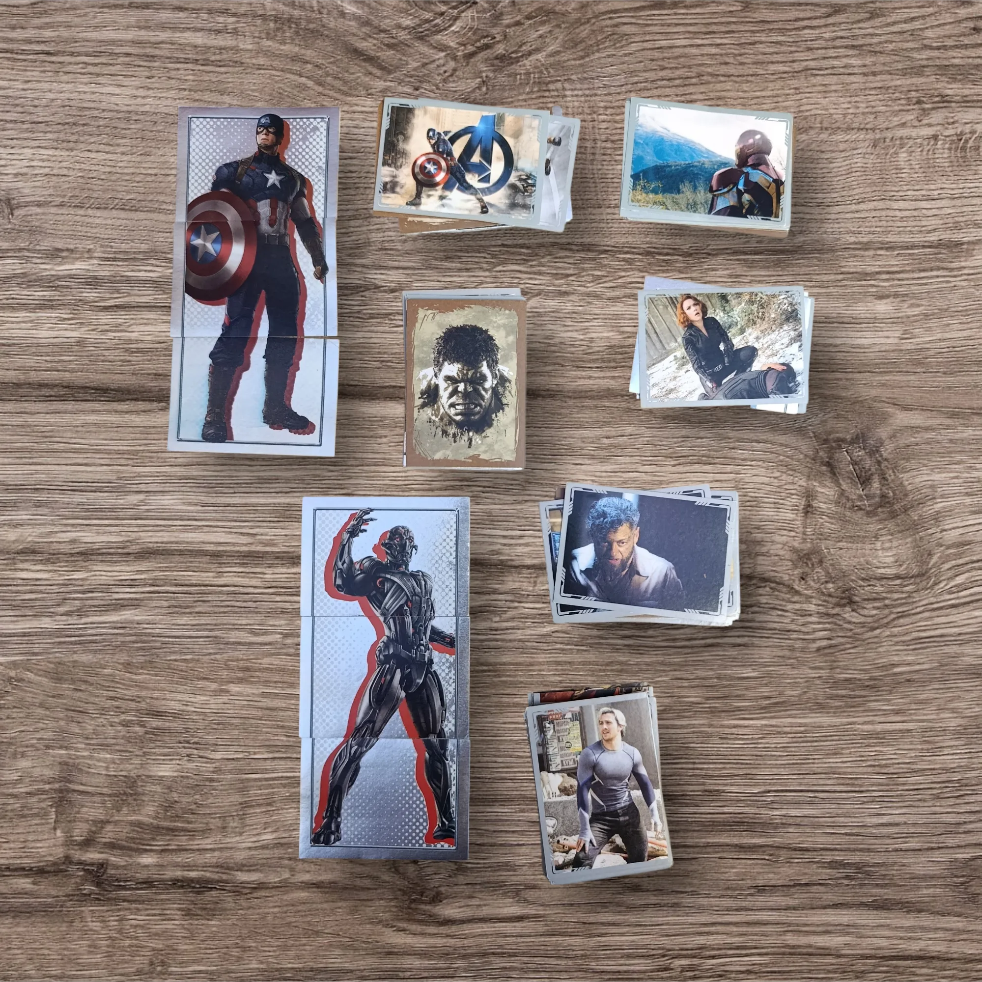 Lote 111 figuritas sin repetir Avengers Era de Ultron