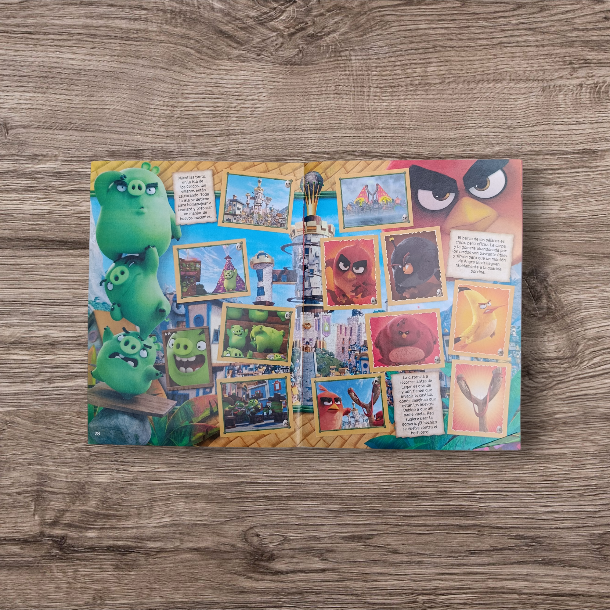 Álbum lleno Angry Birds La Película