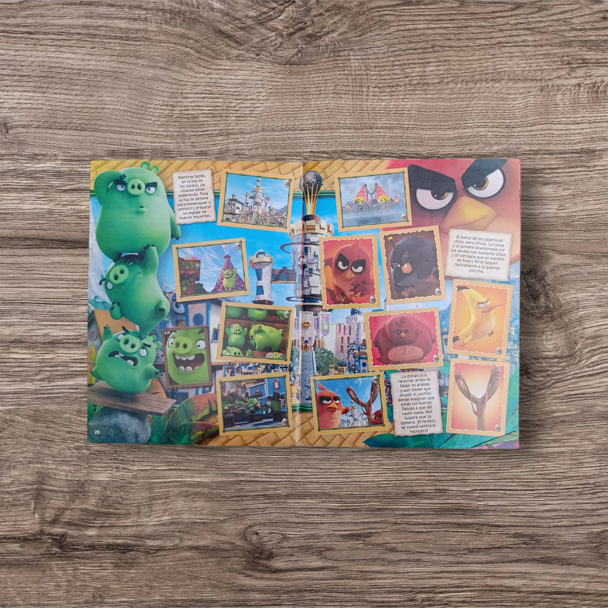 Álbum lleno Angry Birds La Película