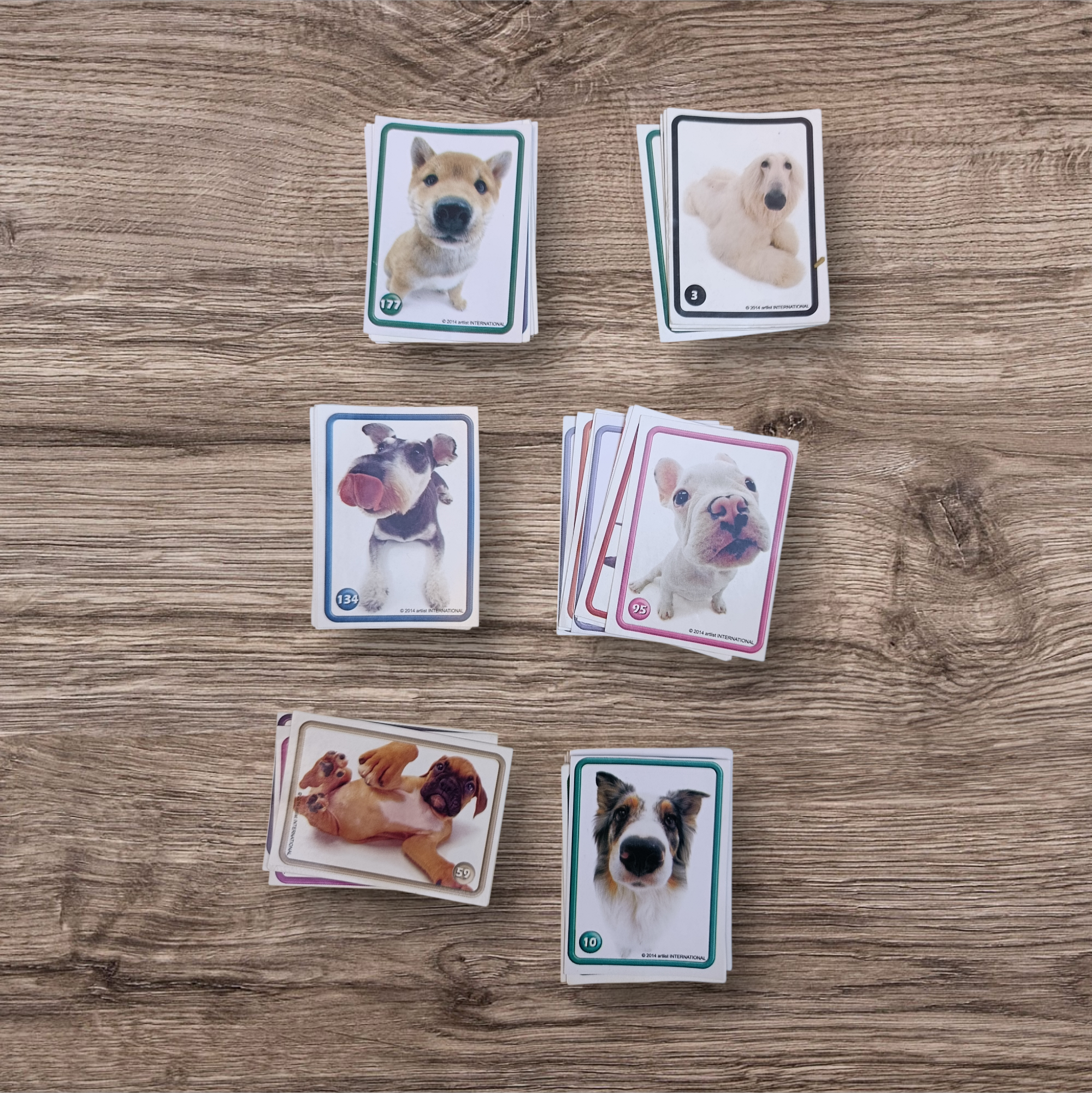 Lote 44 figuritas sin repetir The Dog