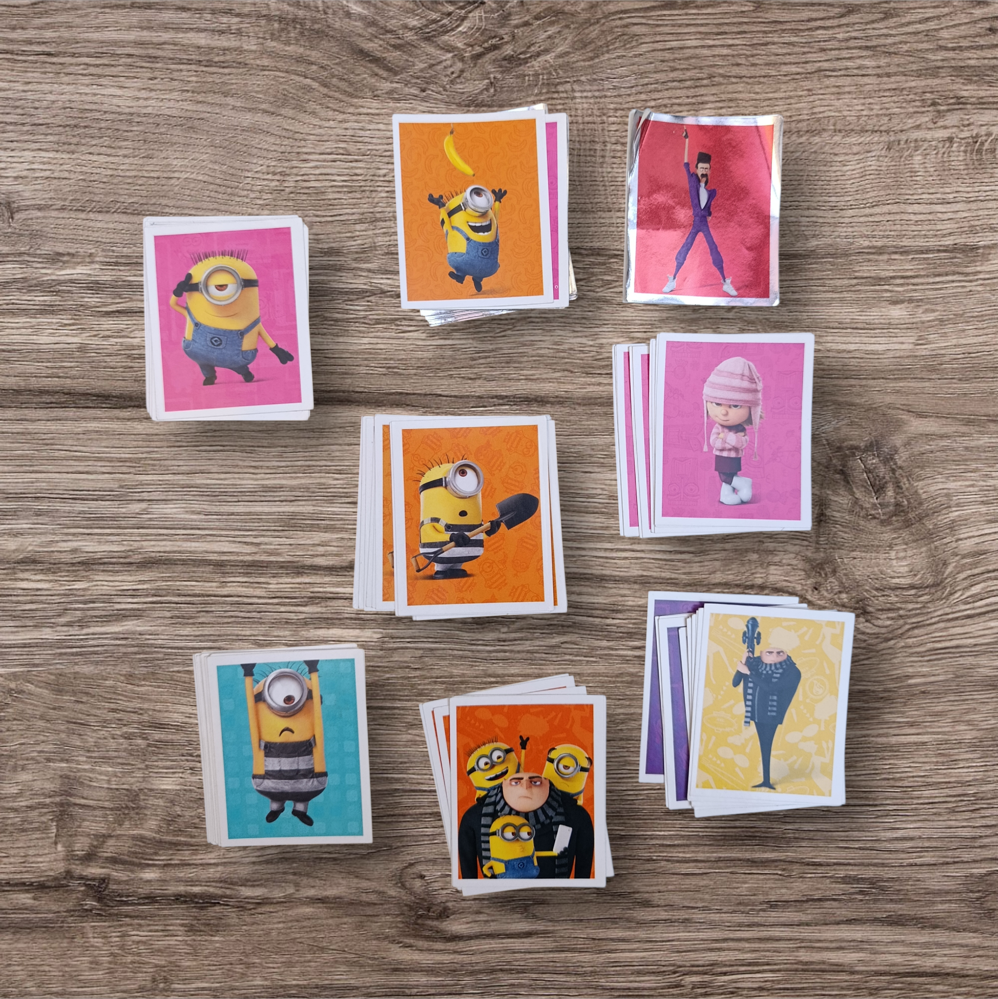 Lote 89 figuritas Mi Villano Favorito 3