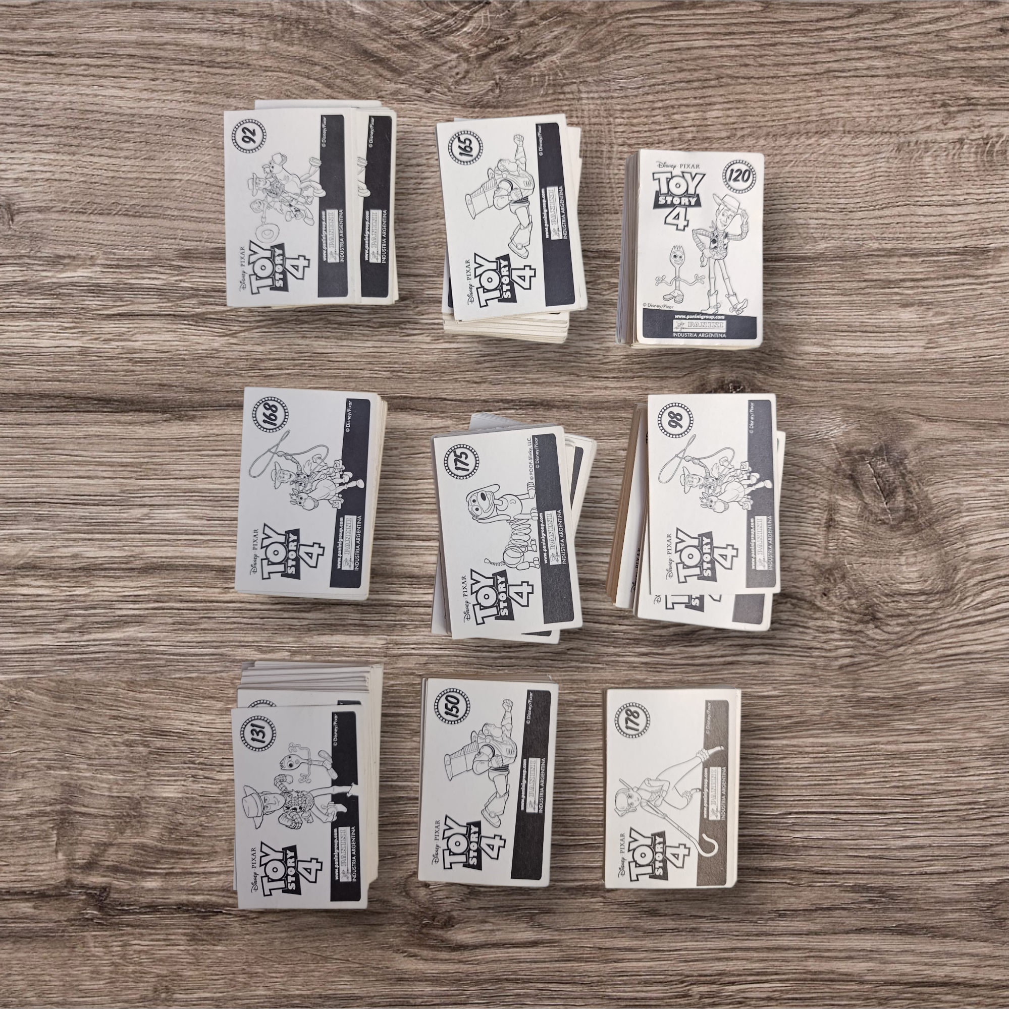 Mega lote 751 figuritas Toy Story 4