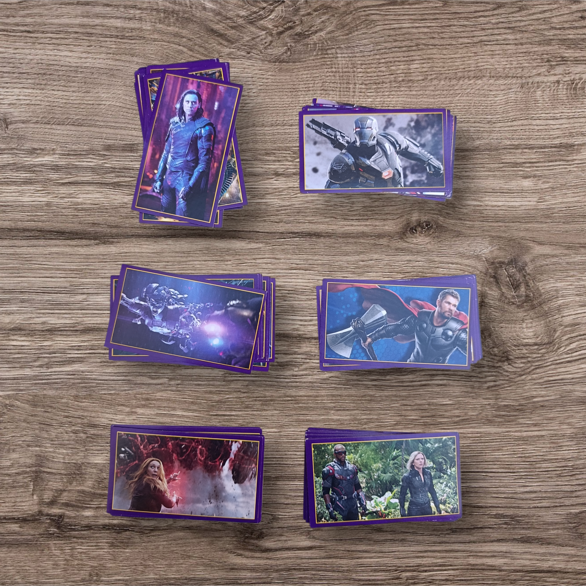 Lote 63 figuritas sin repetir Avengers Endgame