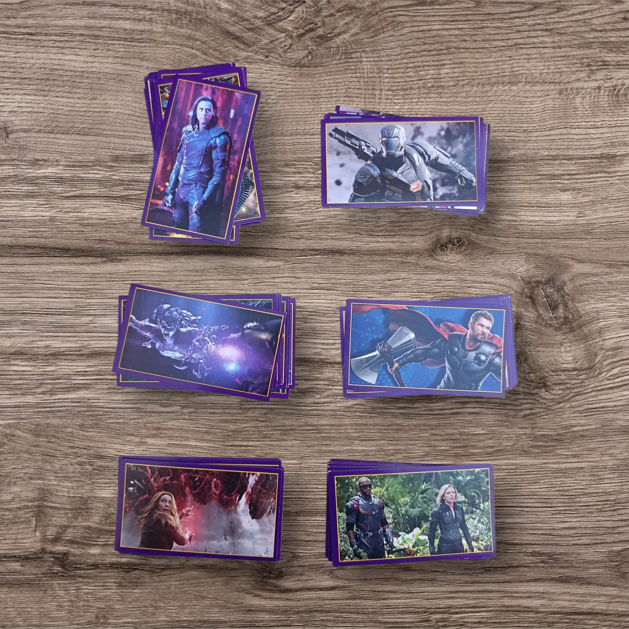 Lote 63 figuritas sin repetir Avengers Endgame