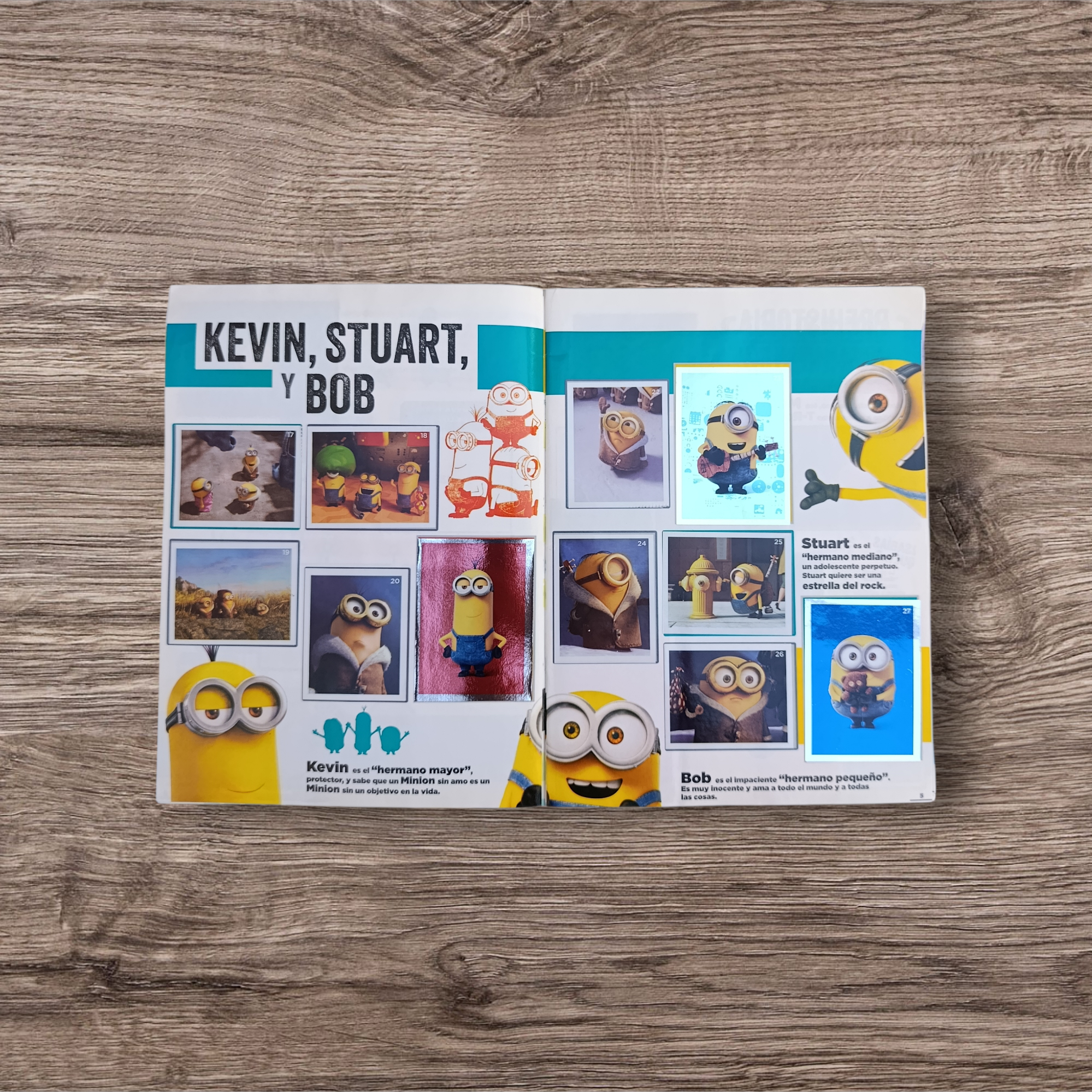 Álbum completo Minions