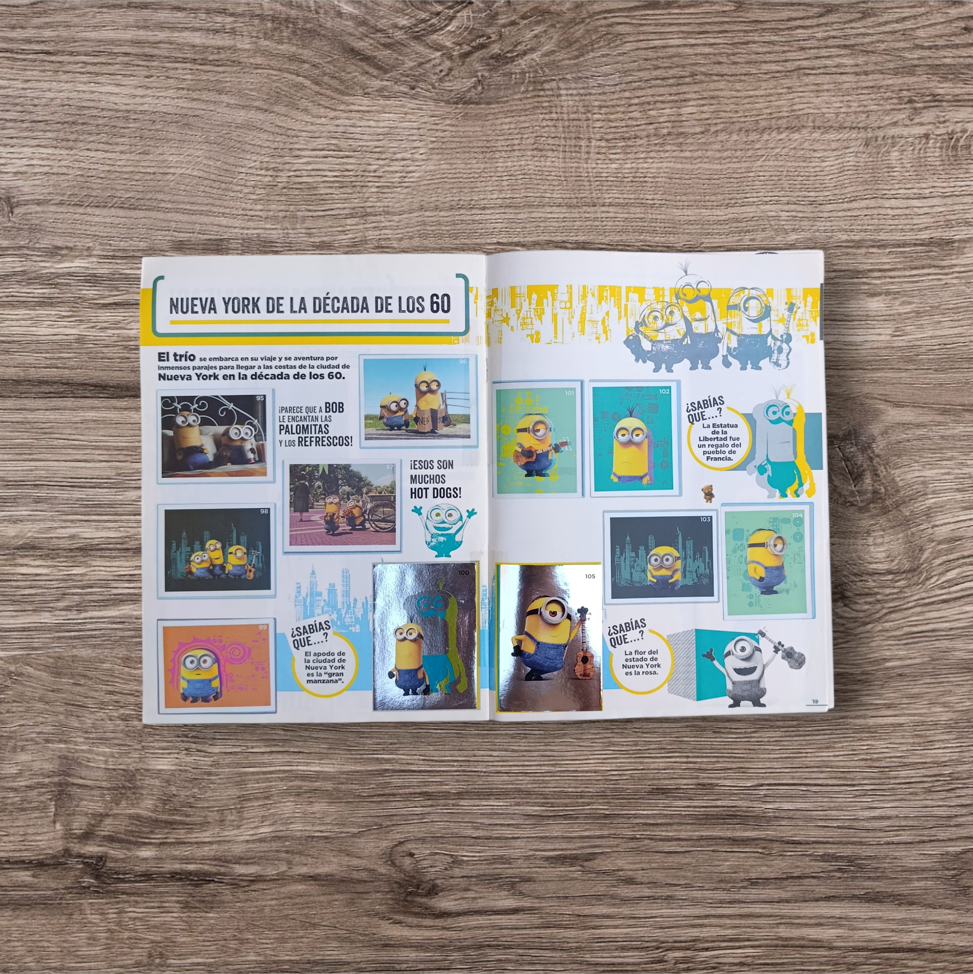 Álbum completo Minions