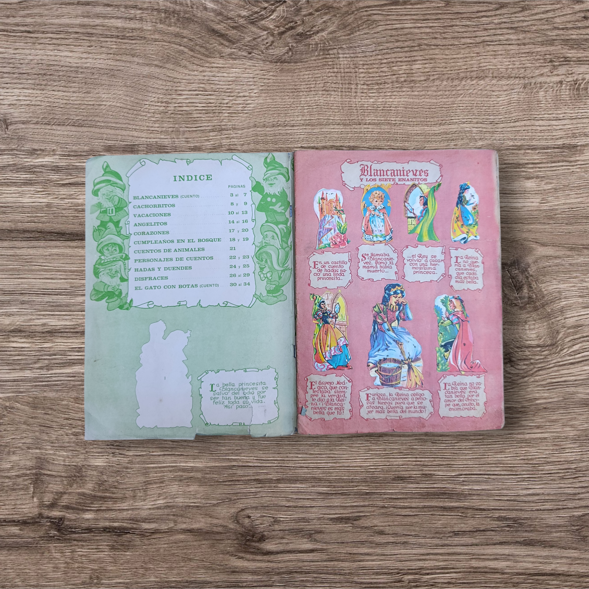 Álbum completo Blancanieves (Año 1966)