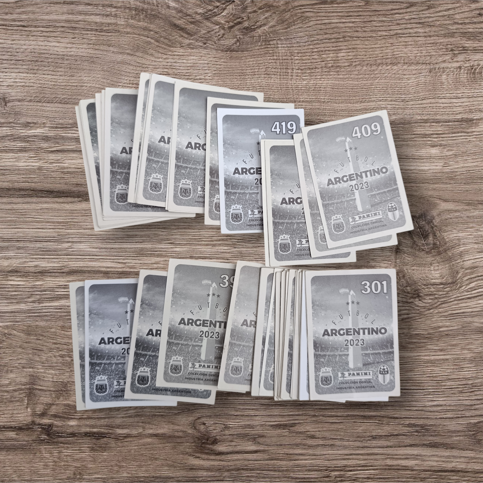 Lote 64 figuritas sin repetir Fútbol Argentino 2023