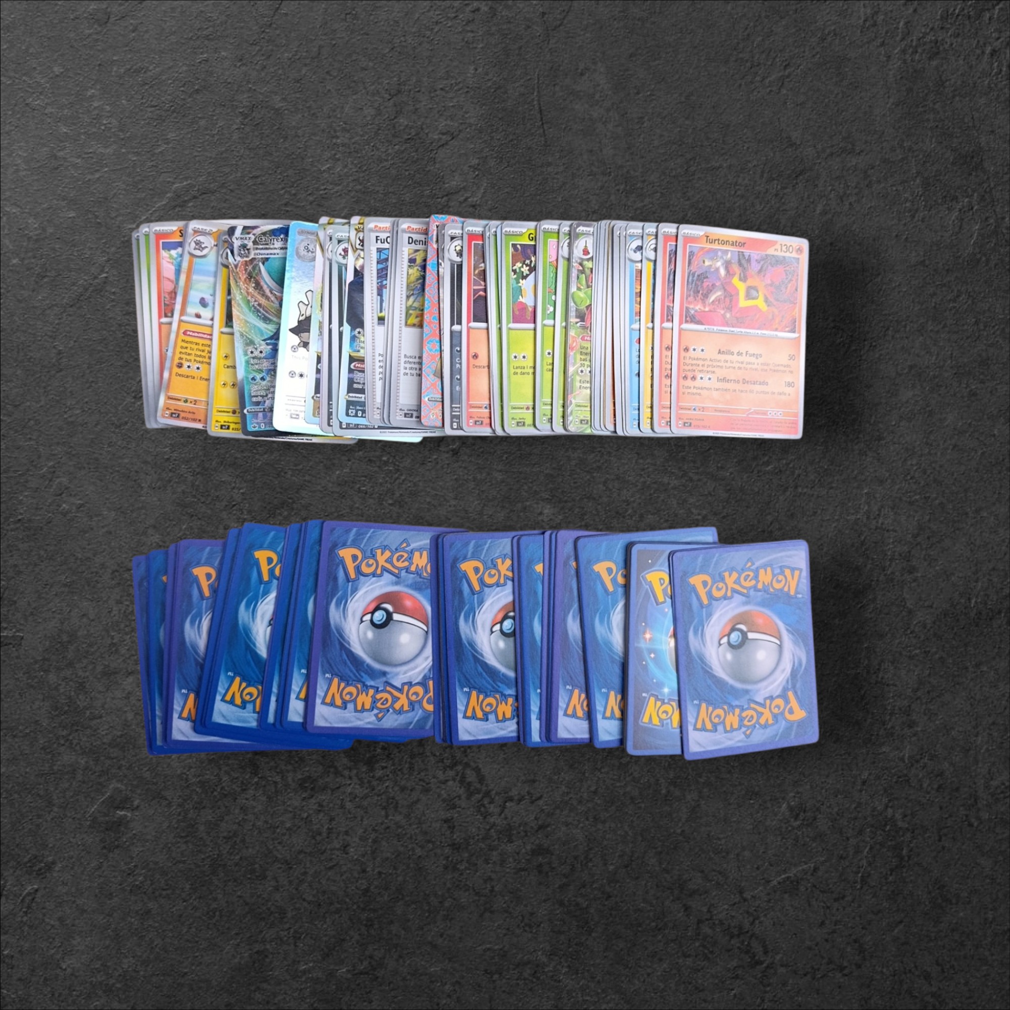 Lote de 179 Cartas Pokémon (Con Repetidas)