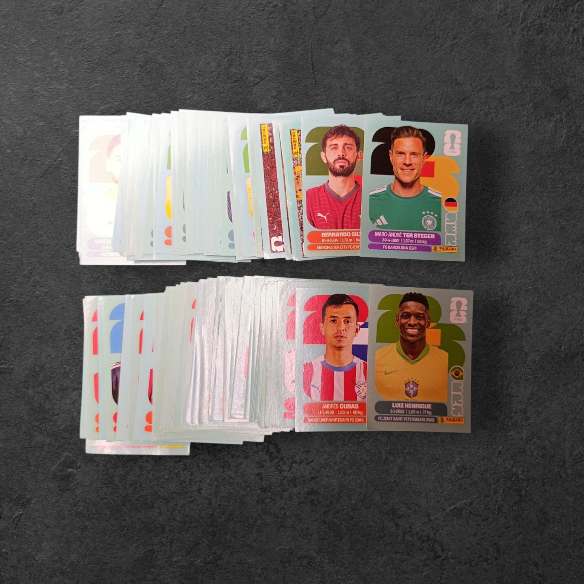 Lote de 122 Figuritas Mundial 2026 (Panini) Sin Repetir