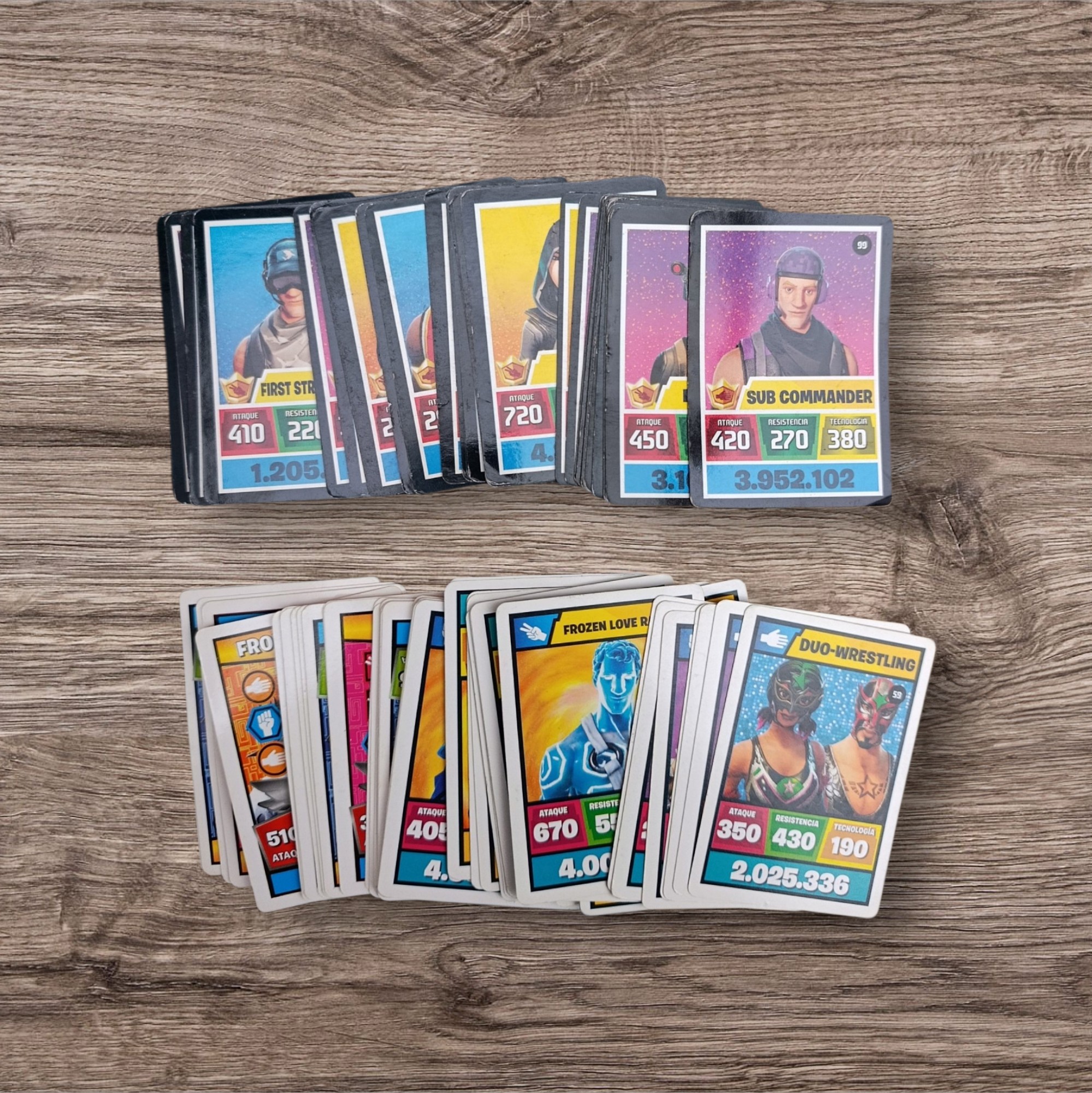 Lote de 98 Cartas de Fortnite