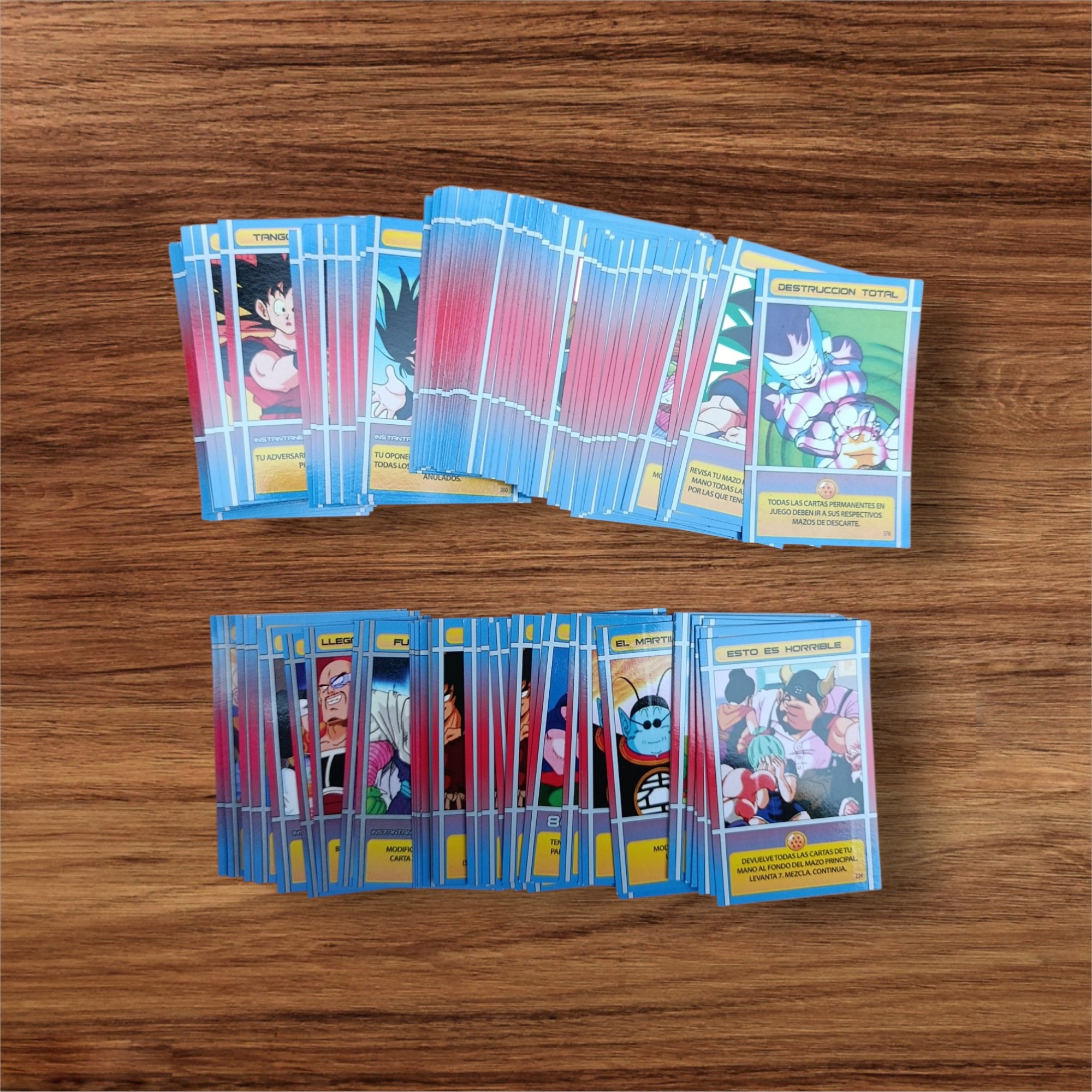 Dragon Ball Leyendas: Lote Inmenso de 126 Cartas Con Repetidas